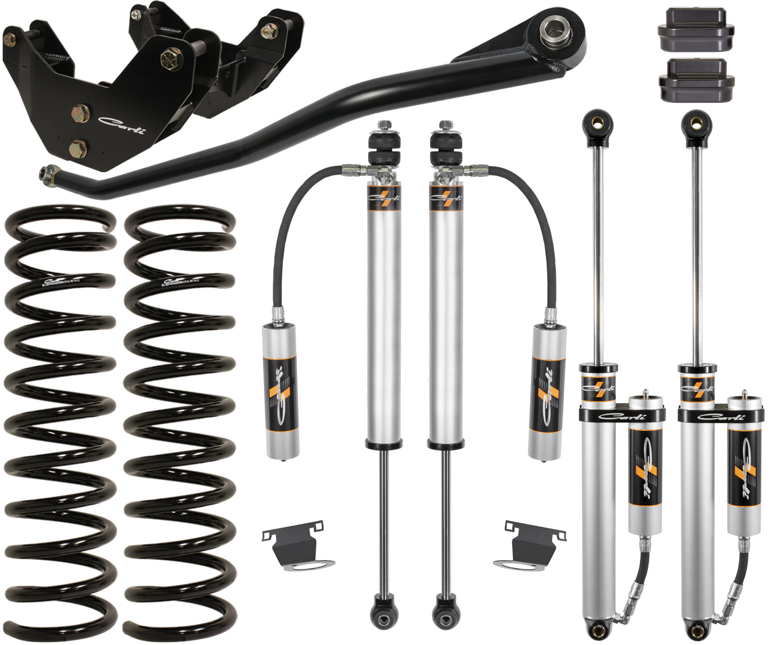 CARLI SUSPENSION 3.25" BACKCOUNTRY SUSPENSION SYSTEM - DIESEL - 2013-2018 RAM 3500