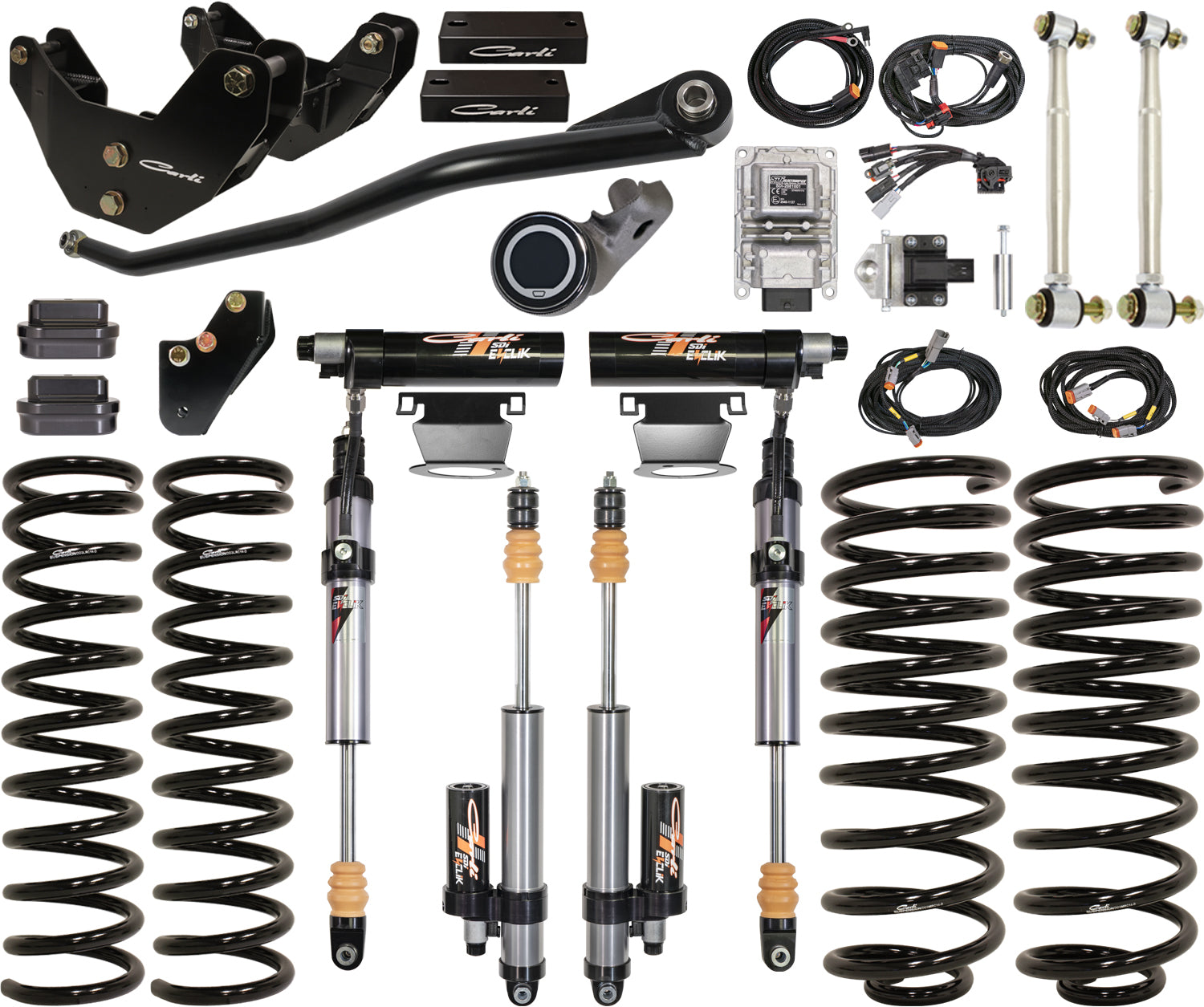 CARLI SUSPENSION 3.25" EVENTURE COIL SUSPENSION SYSTEM - DIESEL - 2019+ RAM 2500