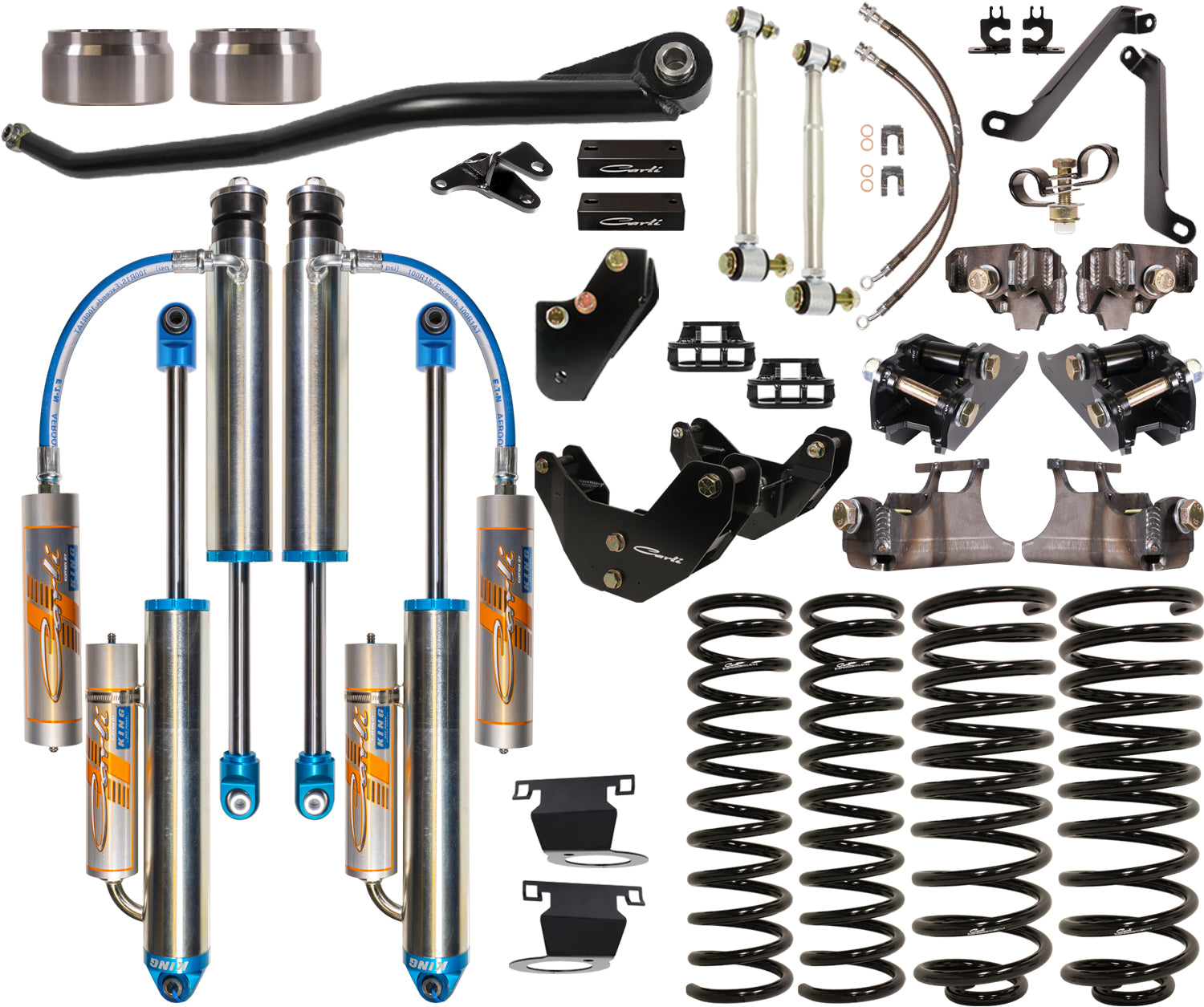 CARLI SUSPENSION 3" DOMINATOR SUSPENSION SYSTEM - HEMI - 2014-2018 RAM 2500
