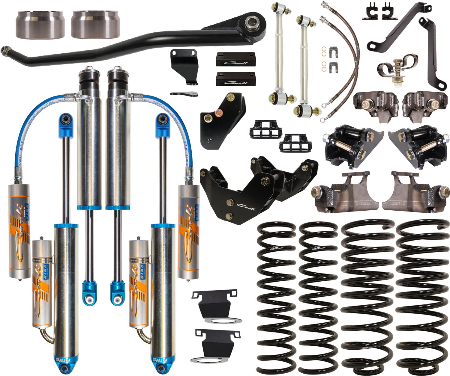 CARLI SUSPENSION 3.25" DOMINATOR COIL SUSPENSION SYSTEM - DIESEL - 2019+ RAM 2500