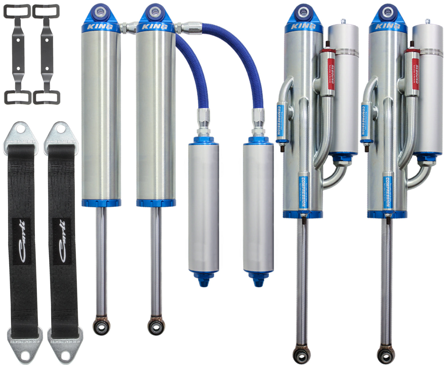 CARLI SUSPENSION 2003-2012 RAM 2500/3500 4X4 UNCHAINED – LONG-ARM SERIES SHOCK PACKAGE