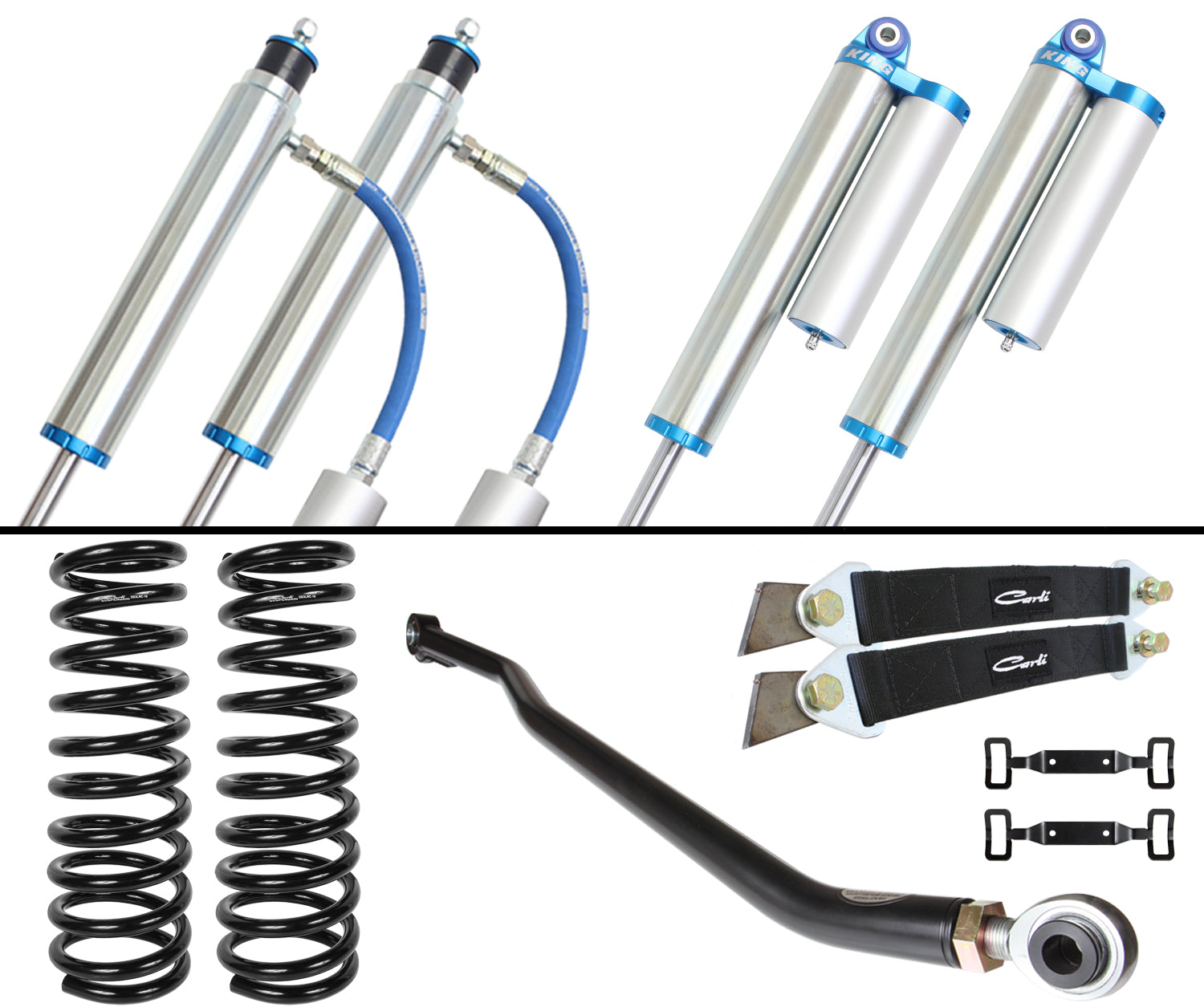 CARLI SUSPENSION PINTOP SYSTEM - DIESEL 3" - 2010-13 RAM 2500/3500