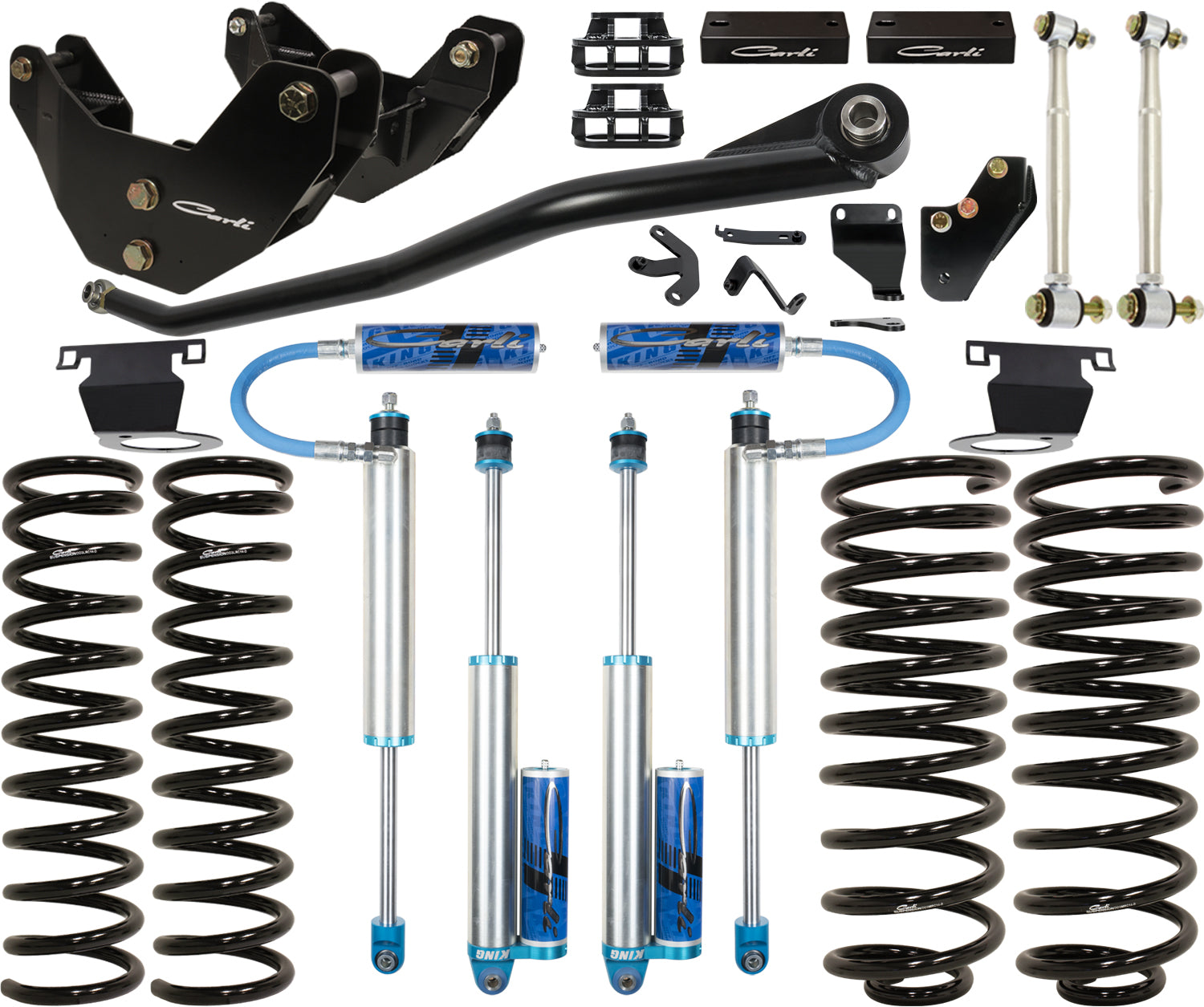 CARLI SUSPENSION 2" PINTOP SUSPENSION SYSTEM - POWER WAGON - 2014-2018 RAM 2500