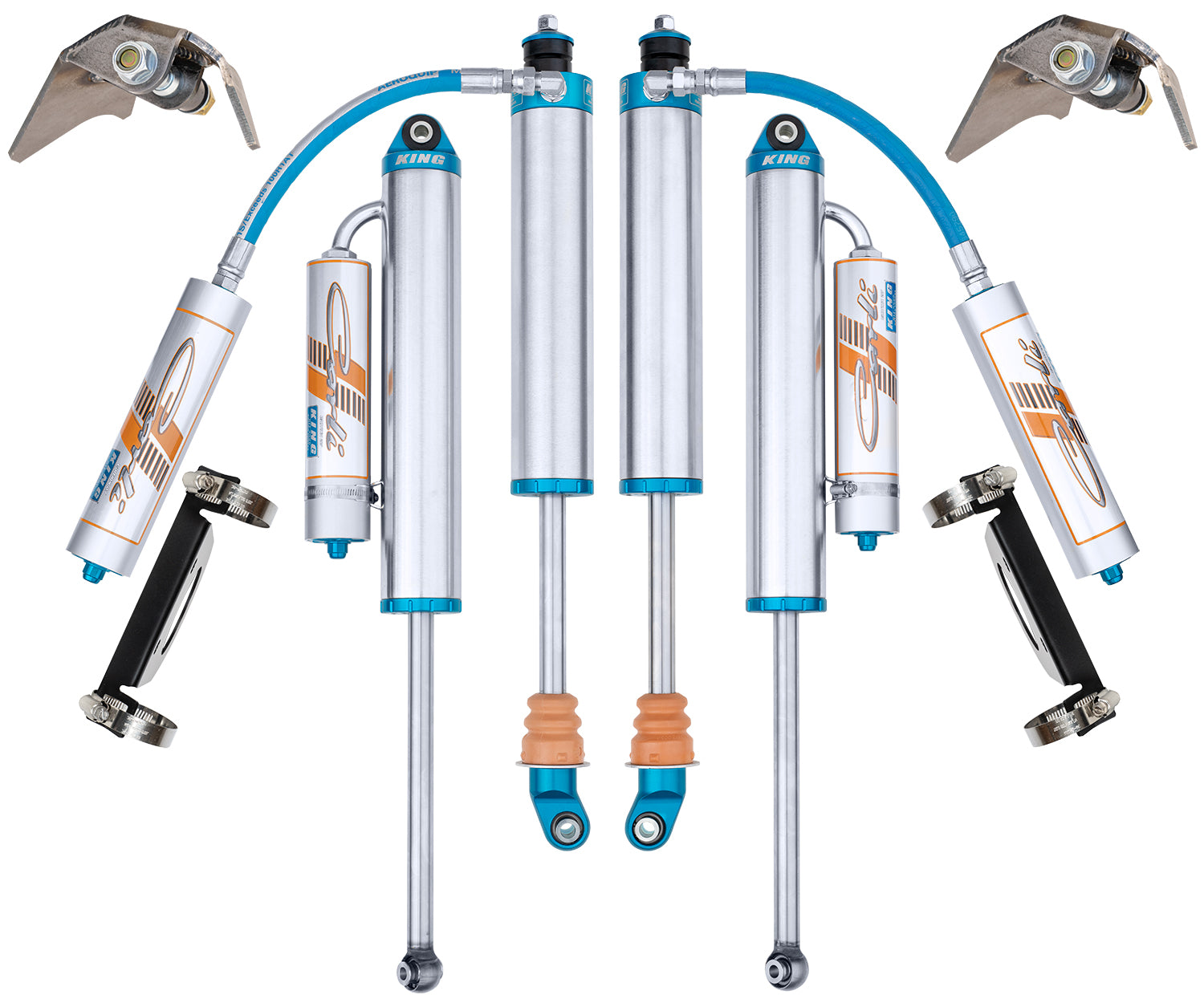 CARLI SUSPENSION 4.5" DOMINATOR SYSTEM SUSPENSION SYSTEM - DIESEL - 2017-2019 F250/F350