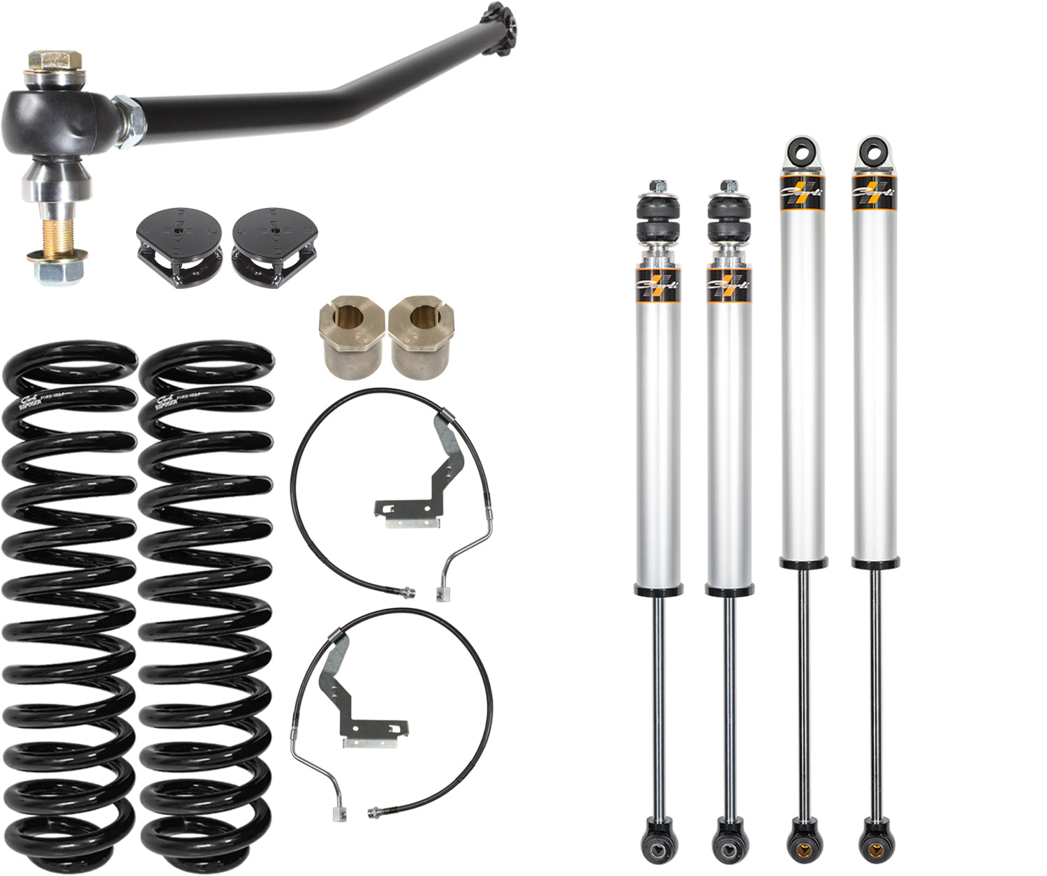 CARLI SUSPENSION 3.5" COMMUTER SUSPENSION SYSTEM - DIESEL - 2020-2022 F250/F350