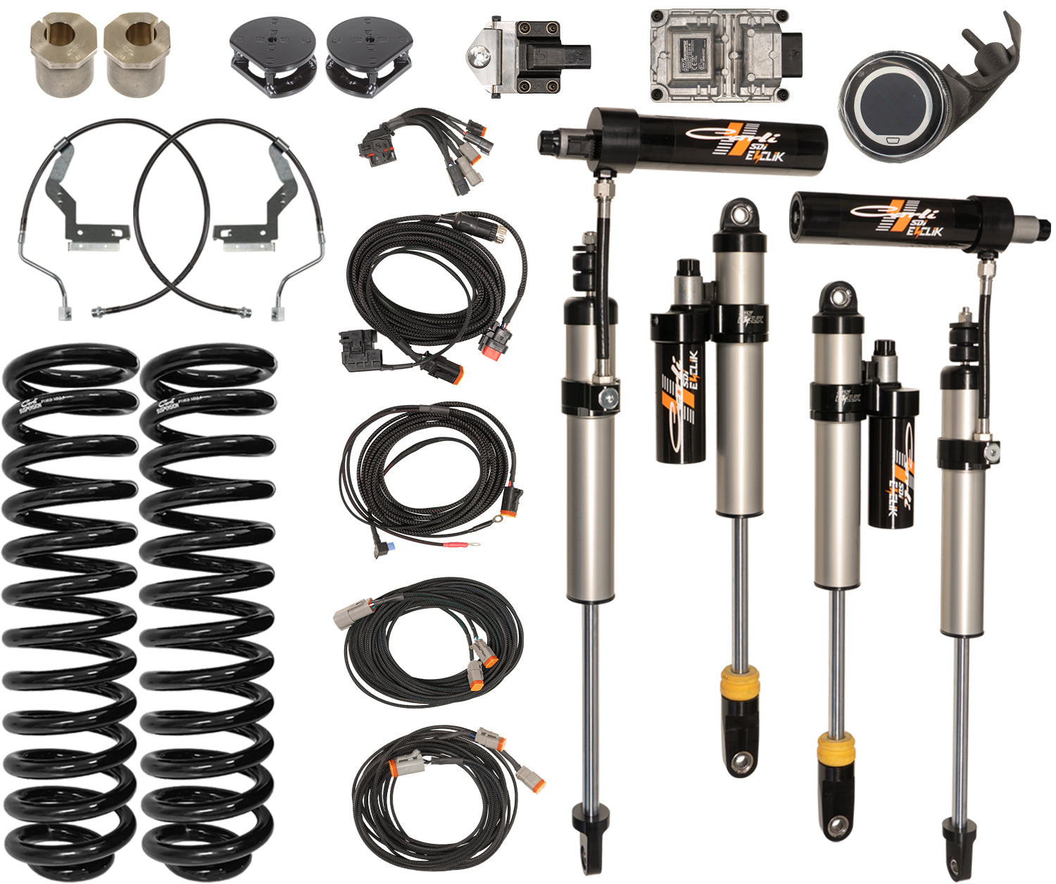 CARLI SUSPENSION 3" E-VENTURE SUSPENSION SYSTEM - GAS - 2020-2022 F250/F350
