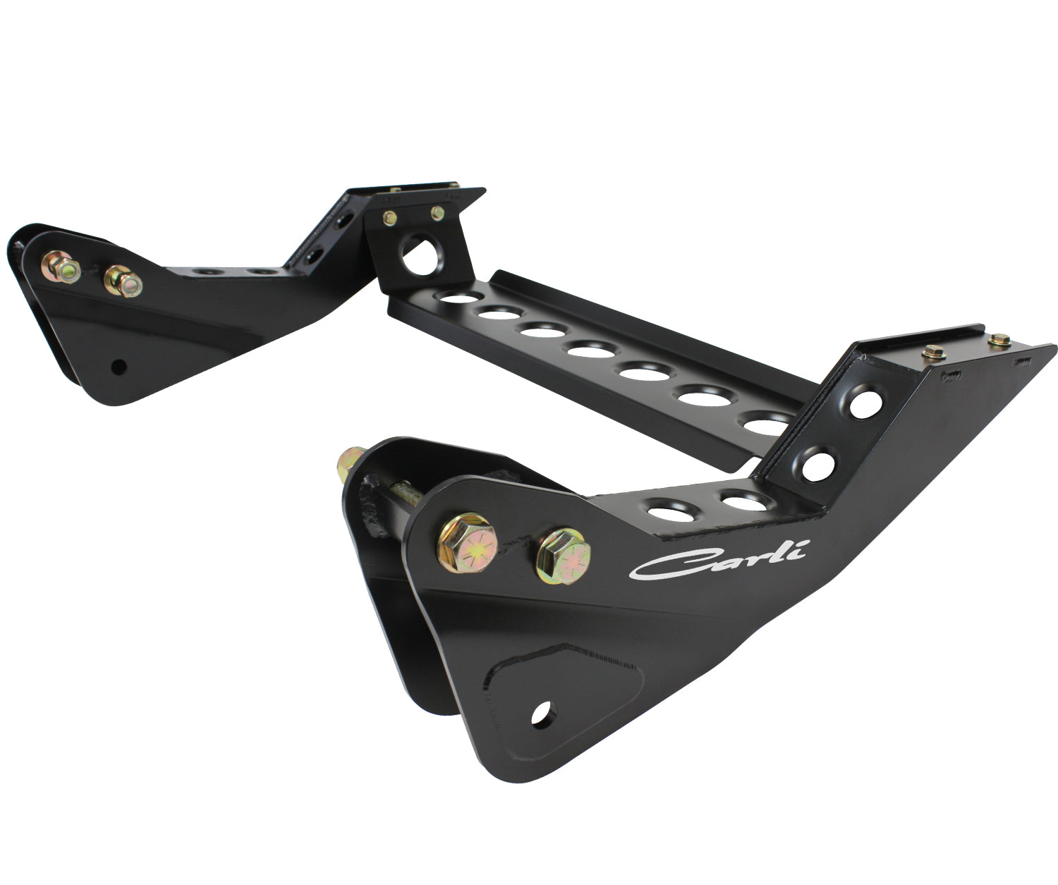 CARLI SUSPENSION 05-16 FORD F250/350 4X4 RADIUS ARM DROP BRACKET & X-MEMBER KIT – 4.5″ LIFT