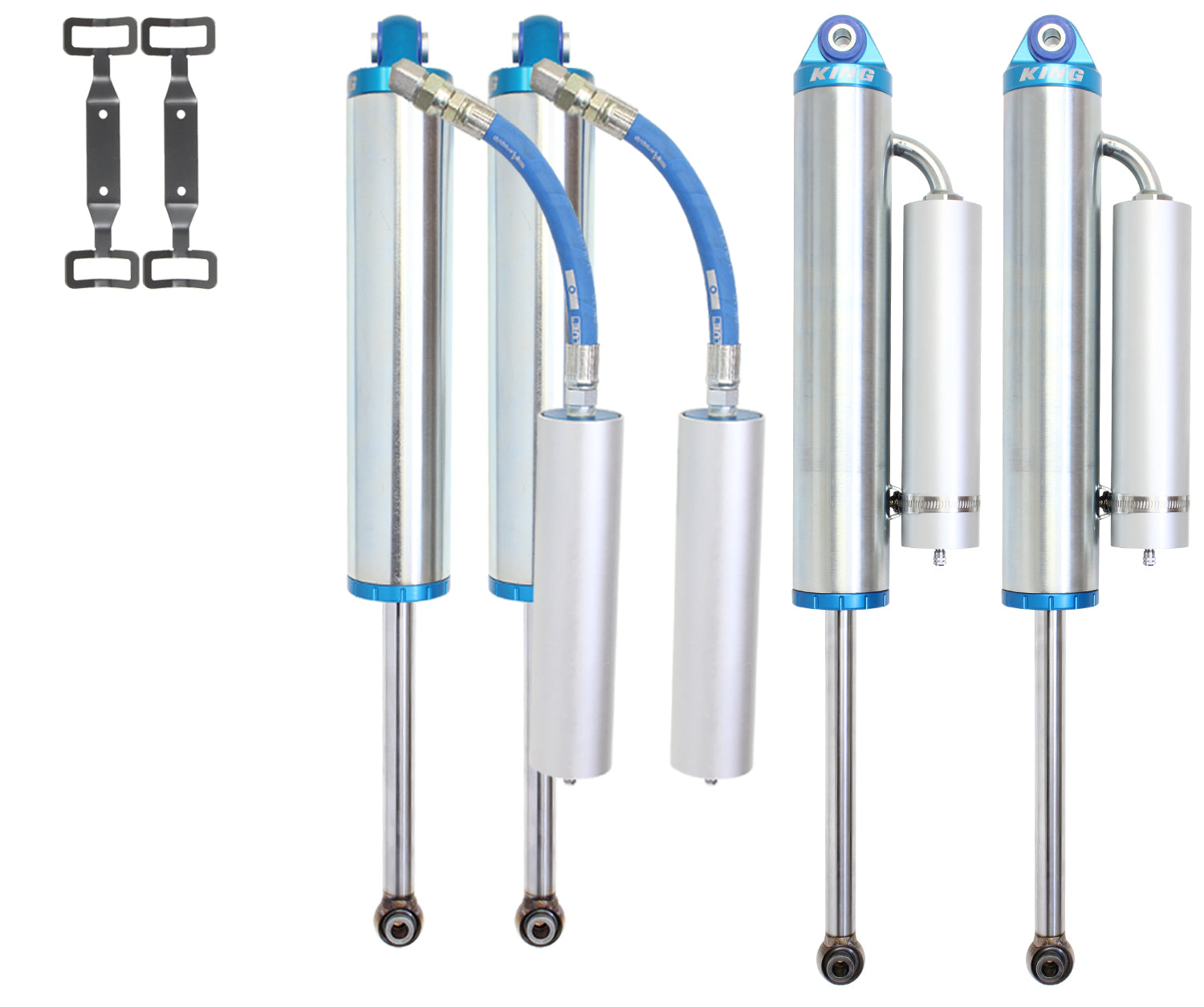 CARLI SUSPENSION 4.5" DOMINATOR SHOCK PACKAGE - DIESEL - 2011-2016 F250/F350