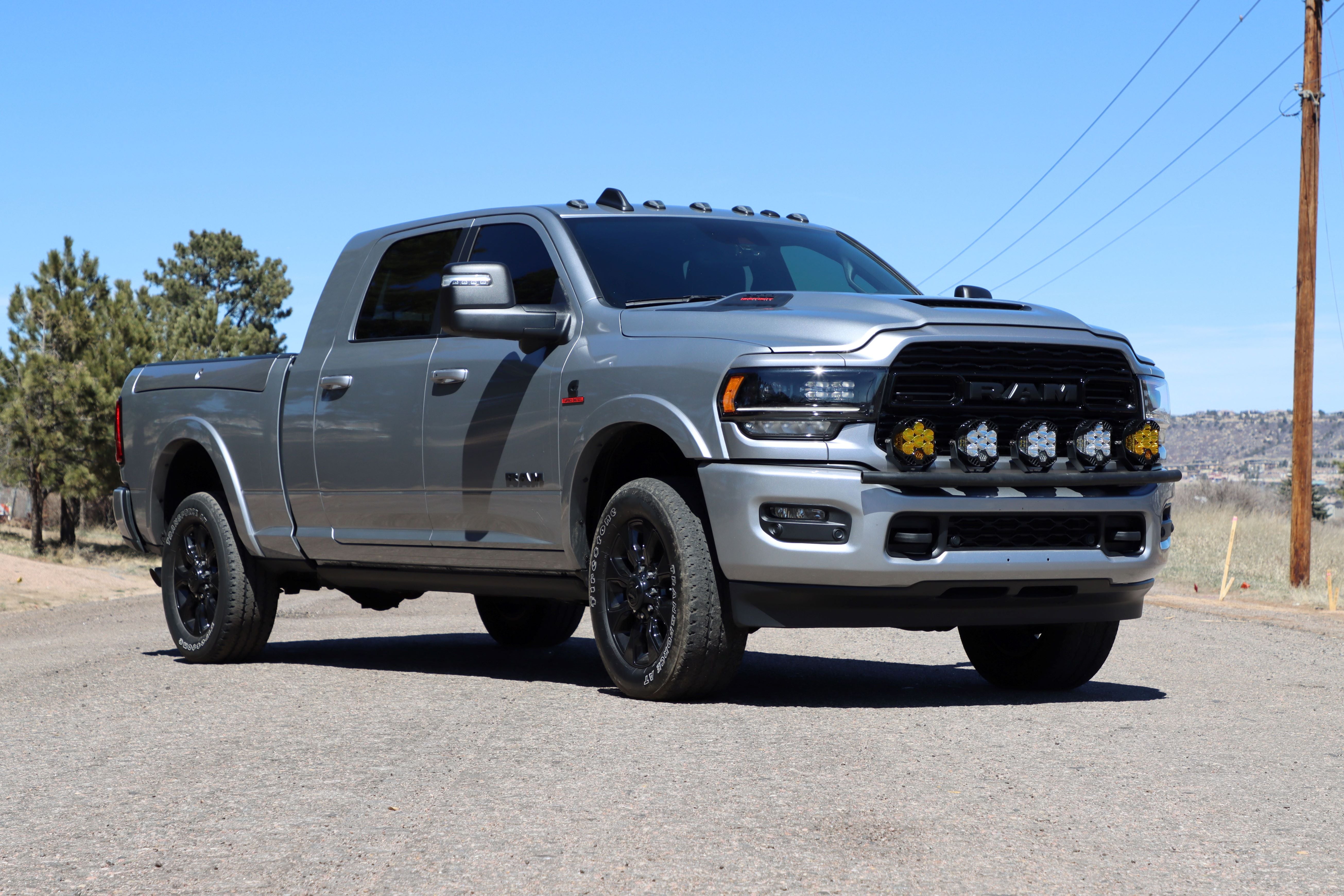 GODZ MFG RAM HD FRONT BUMPER LIGHT BAR MOUNT (2019+ RAM 2500+)