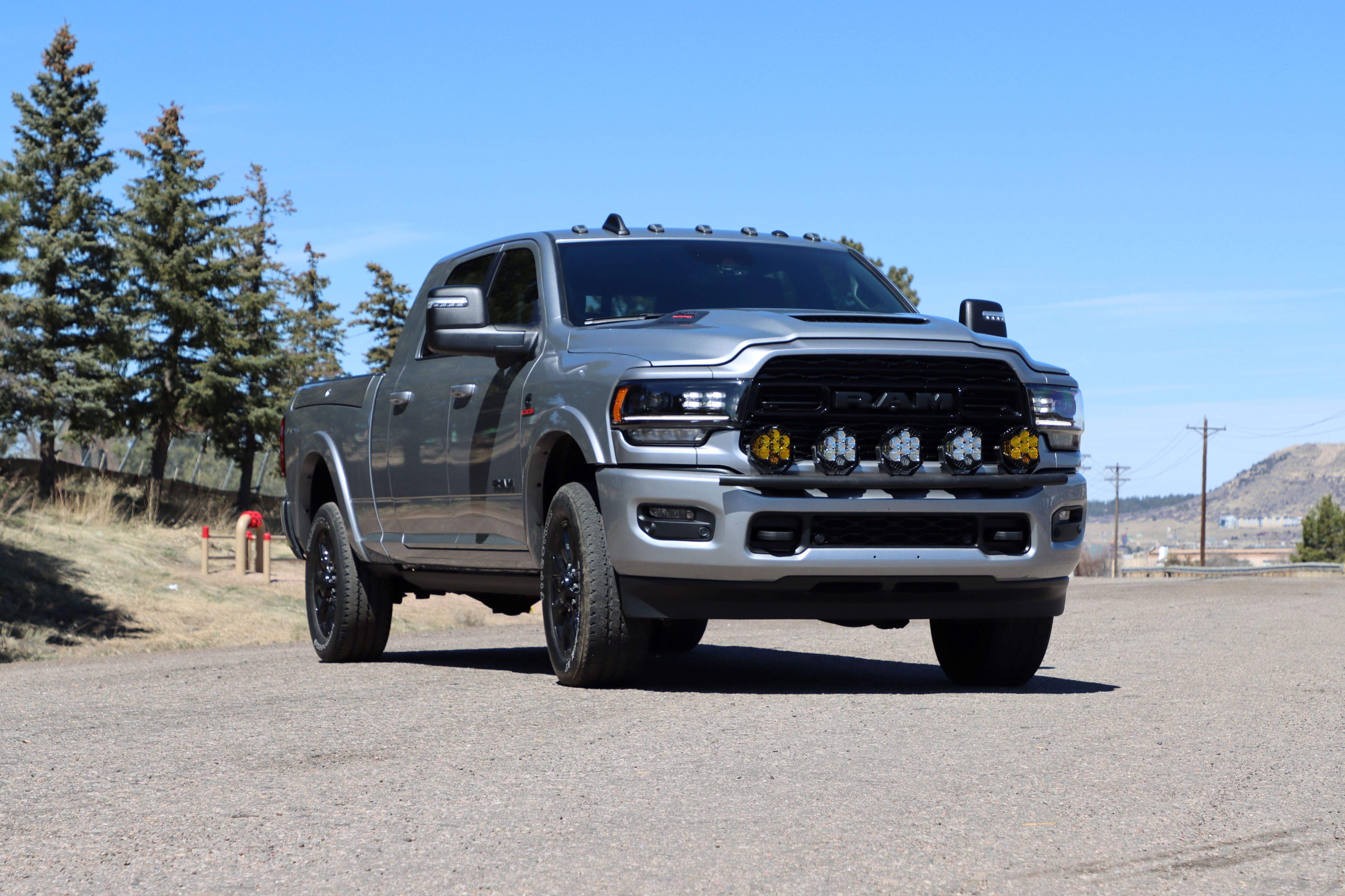 GODZ MFG RAM HD FRONT BUMPER LIGHT BAR MOUNT (2019+ RAM 2500+)