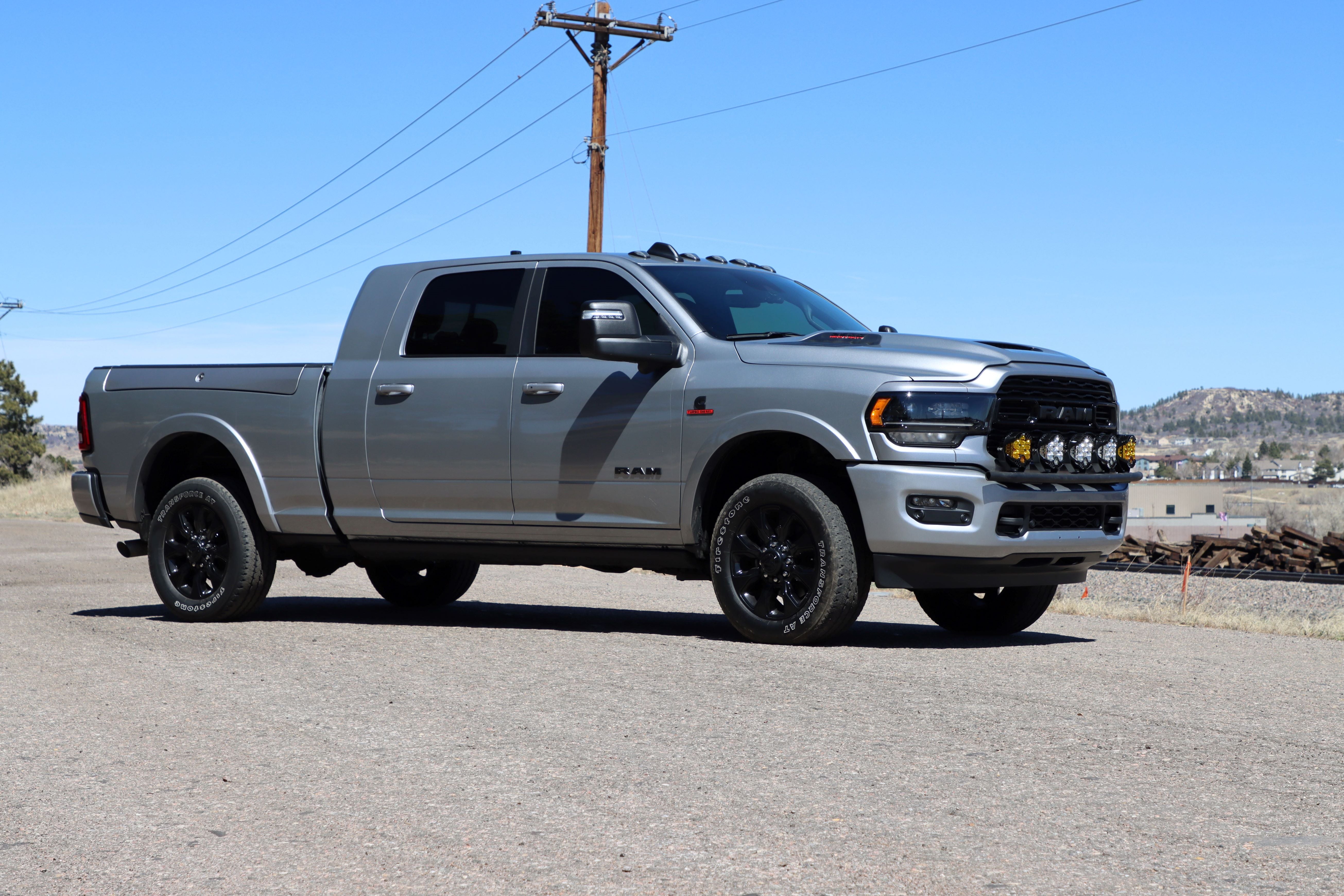 GODZ MFG RAM HD FRONT BUMPER LIGHT BAR MOUNT (2019+ RAM 2500+)