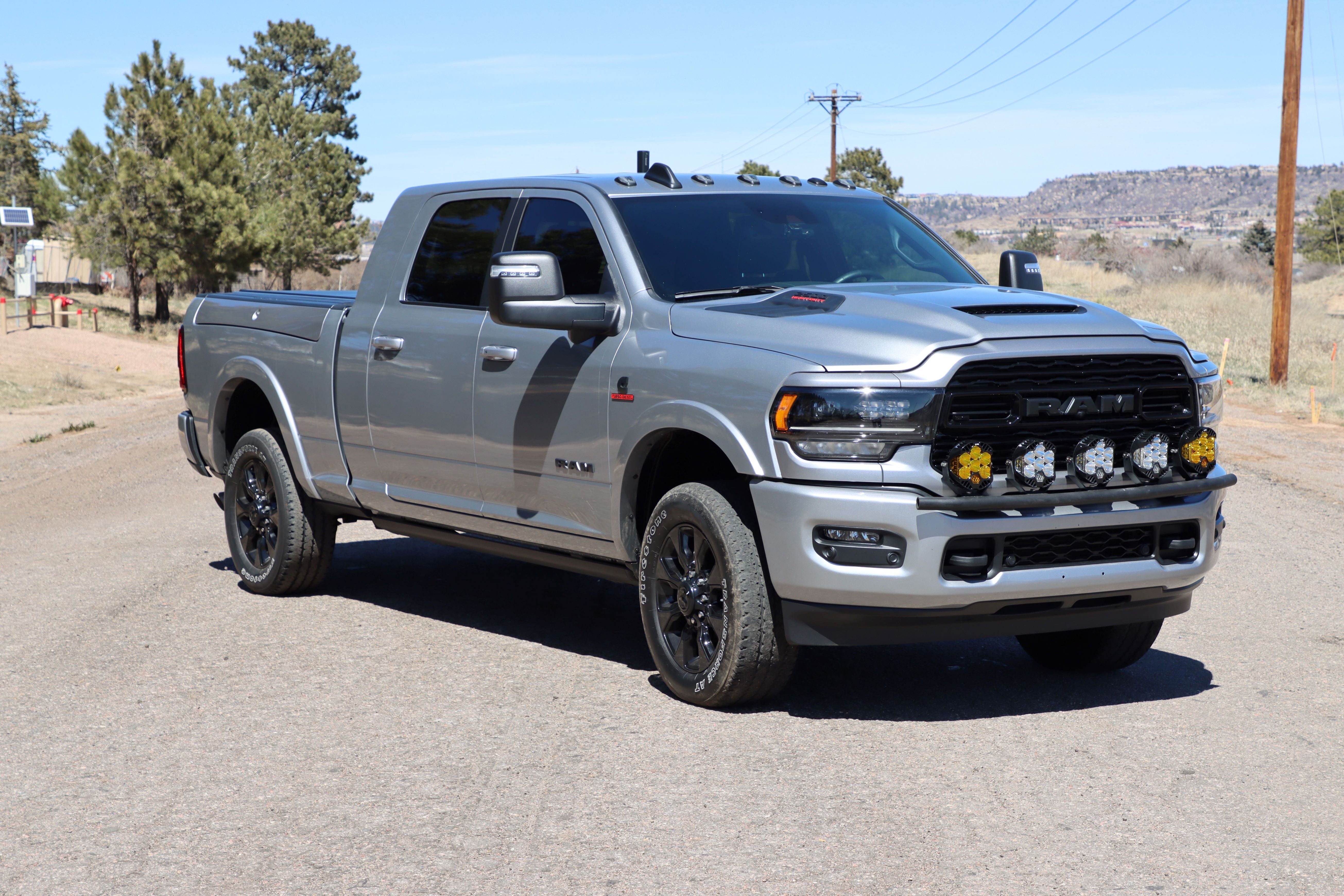 GODZ MFG RAM HD FRONT BUMPER LIGHT BAR MOUNT (2019+ RAM 2500+)