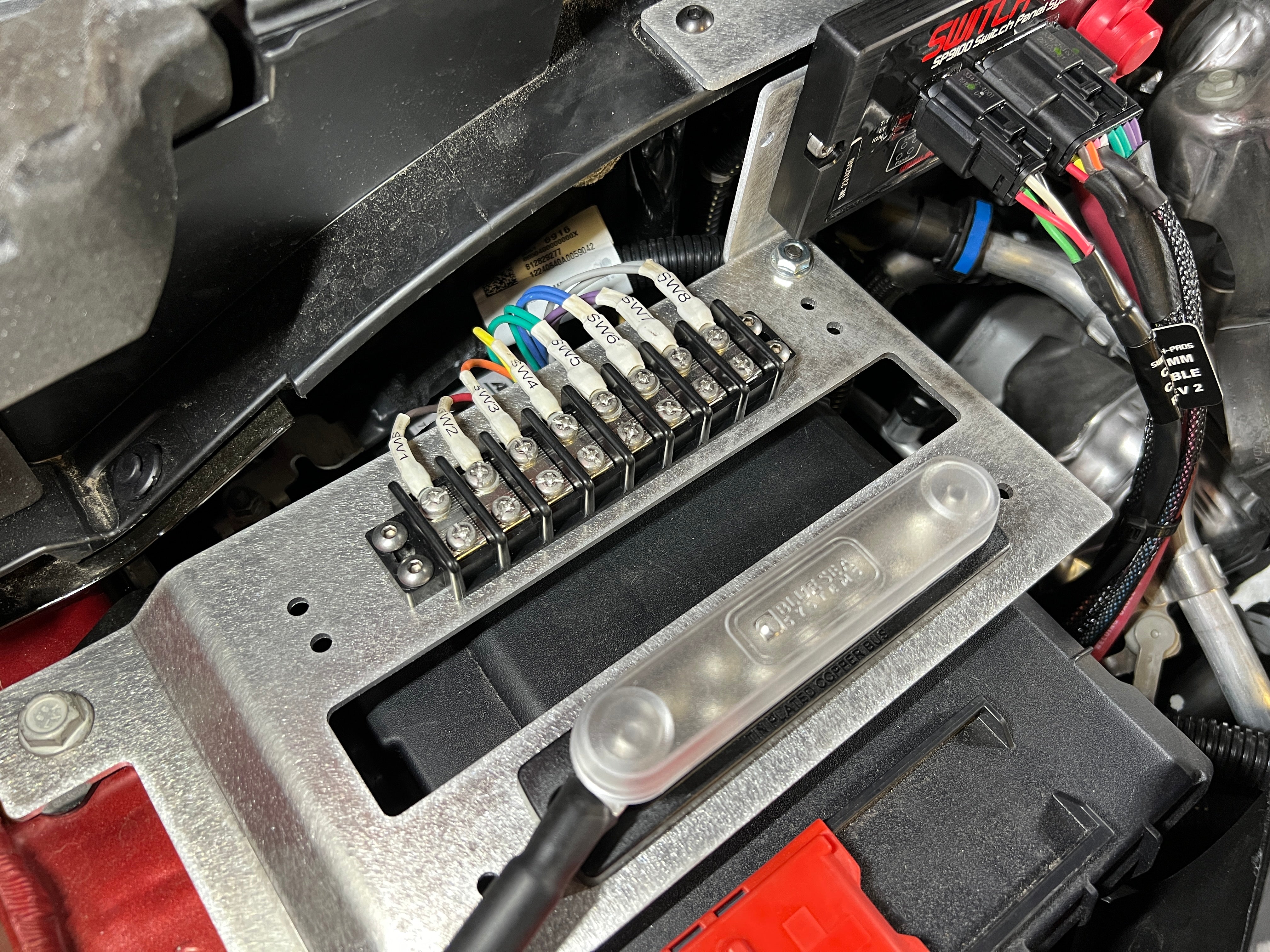 Labeled AUX and Upfitter switches for Chevy and GMC 2500 and 3500 trucks - GODZ MFG