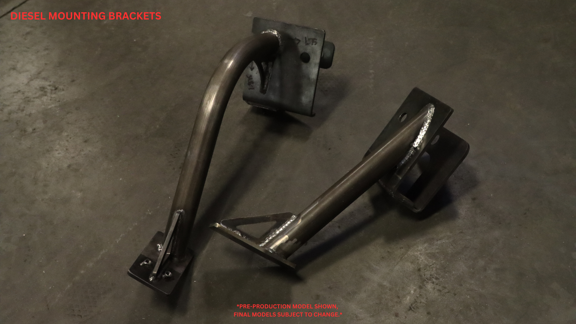 CUMMINS DIESEL RAM 2500 SKID PLATE MOUNTING BRACKETS