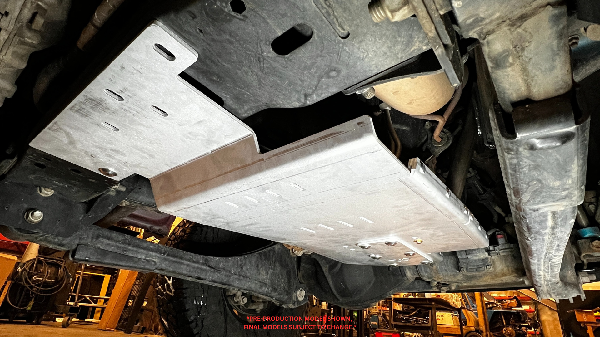 TRANSMISSION SKID PLATE FOR RAM POWER WAGON
