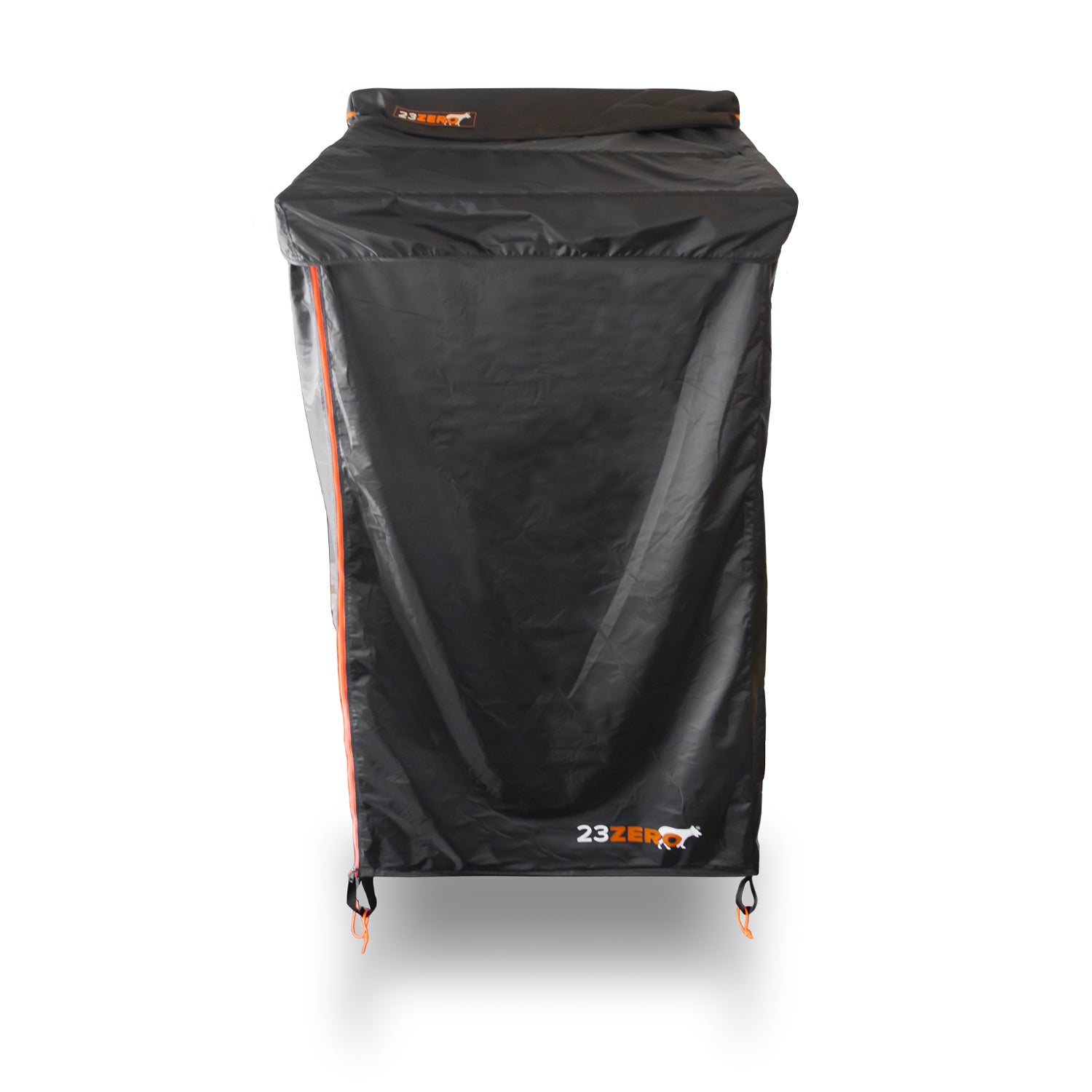 23ZERO KESTREL VEHICLE SHOWER ENCLOSURE IN FULL-PRIVACY BLACK