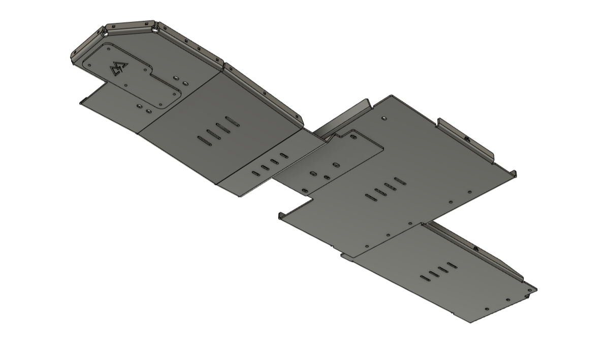 complete protection package for 2014+ RAM 2500 Power Wagon - aluminum skid plate system