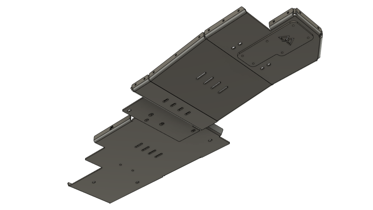 RAM 2500 and RAM 3500 complete skid plate package for 2014+ Diesel trucks