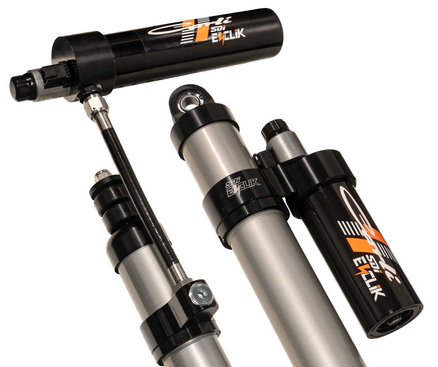 CARLI SUSPENSION 3.5" E-VENTURE SHOCK PACKAGE - DIESEL - 2020-2022 F250/F350