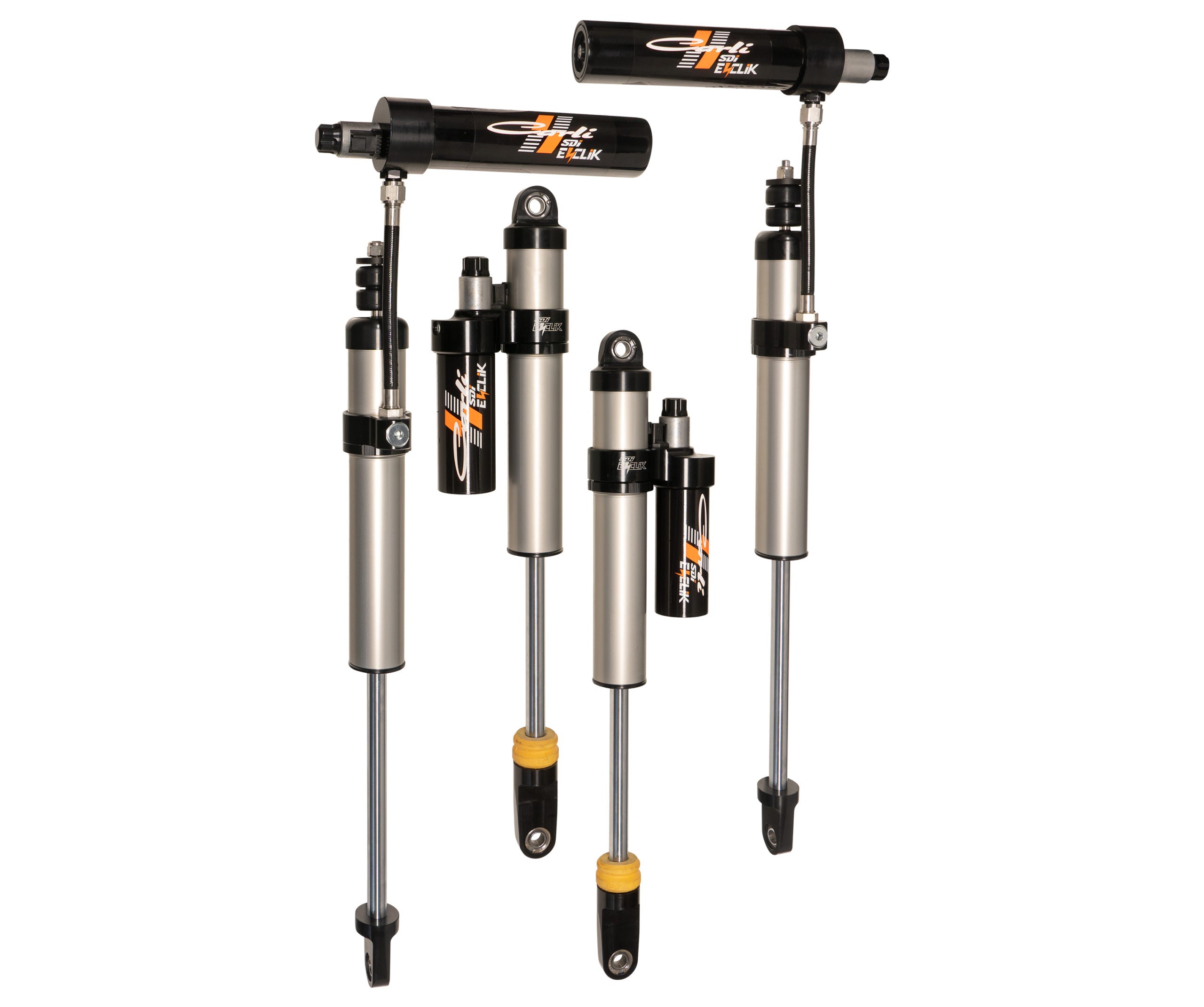 CARLI SUSPENSION 3.5" E-VENTURE SHOCK PACKAGE - DIESEL - 2020-2022 F250/F350