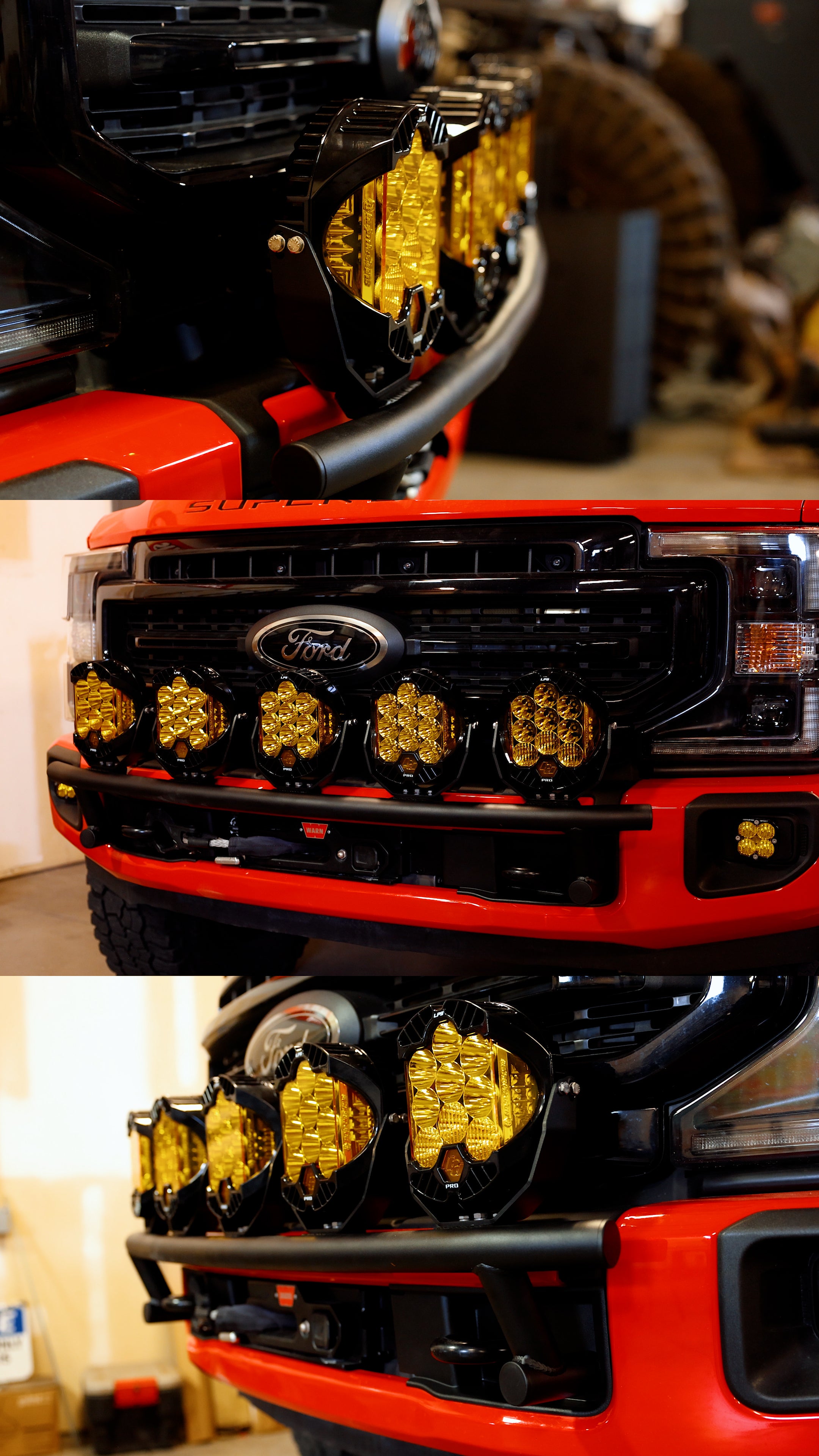Best Light Bar Mount for 2017+ Ford Super Duty - GODZ MFG