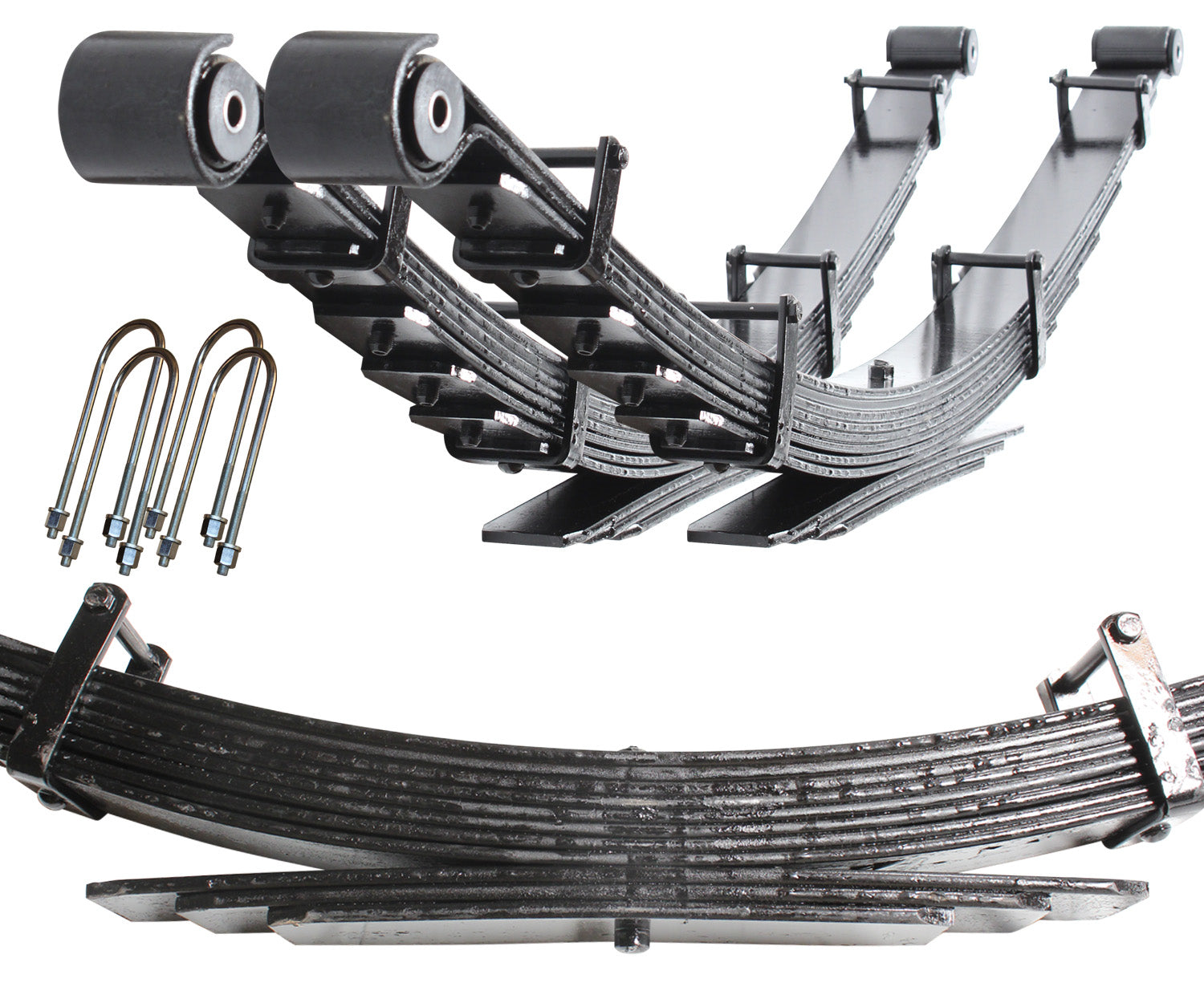 CARLI SUSPENSION 10-12 RAM 2500/3500 4X4 DIESEL FULL PROGRESSIVE LEAF SPRING KIT – 1″ LIFT HD
