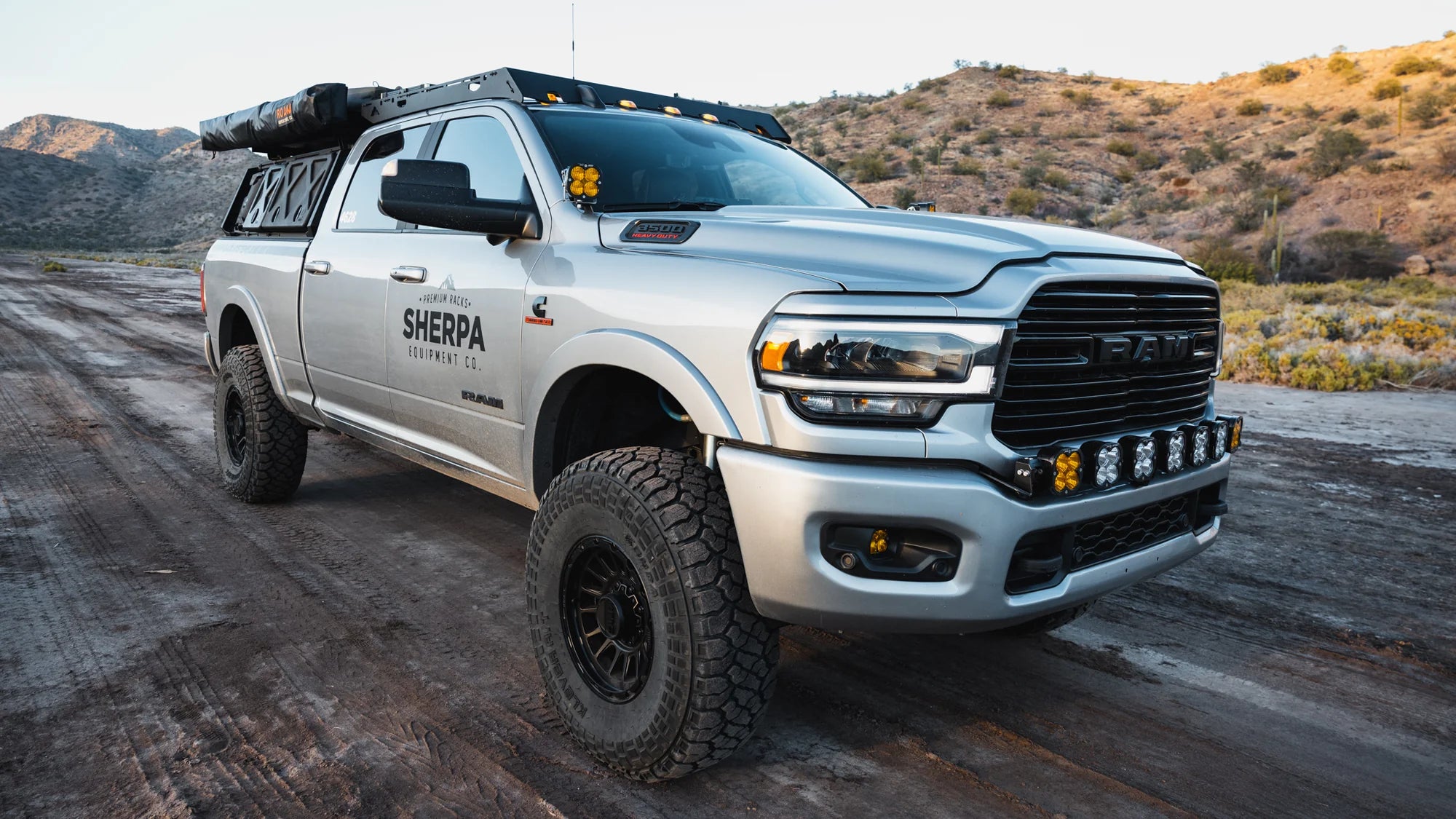 SHERPA EQUIPMENT CO. DIABLO ROOF RACK FOR RAM 2500/3500