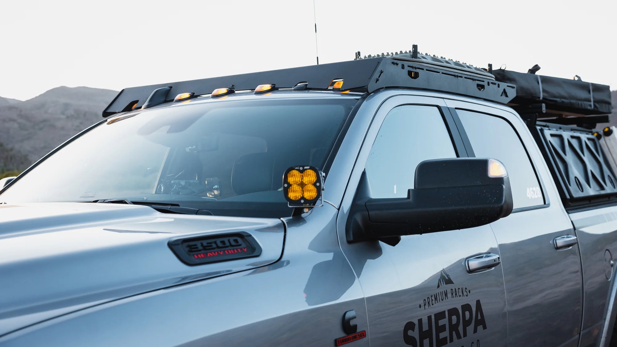 SHERPA EQUIPMENT CO. DIABLO ROOF RACK FOR RAM 2500/3500