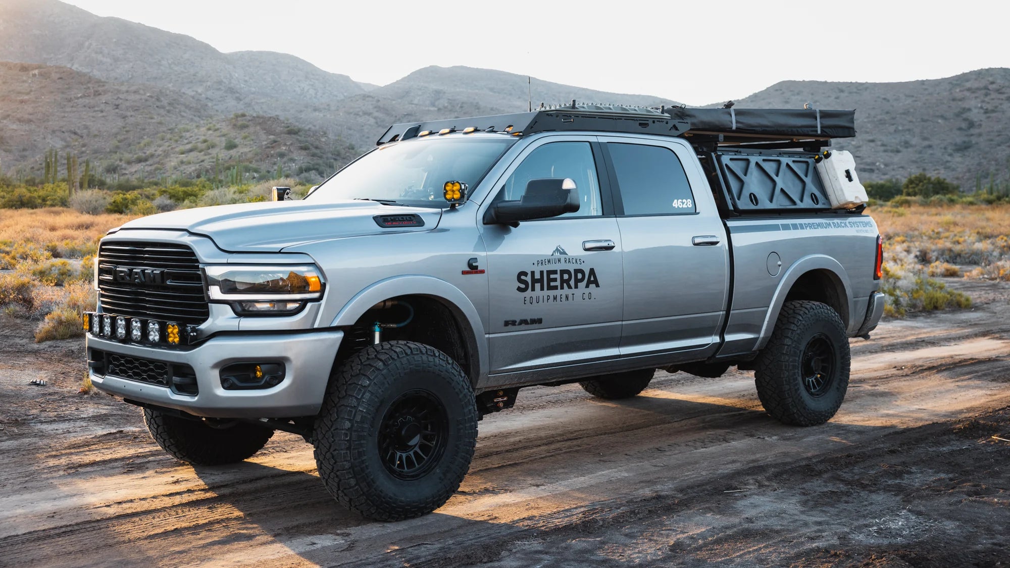 SHERPA EQUIPMENT CO. DIABLO ROOF RACK FOR RAM 2500/3500