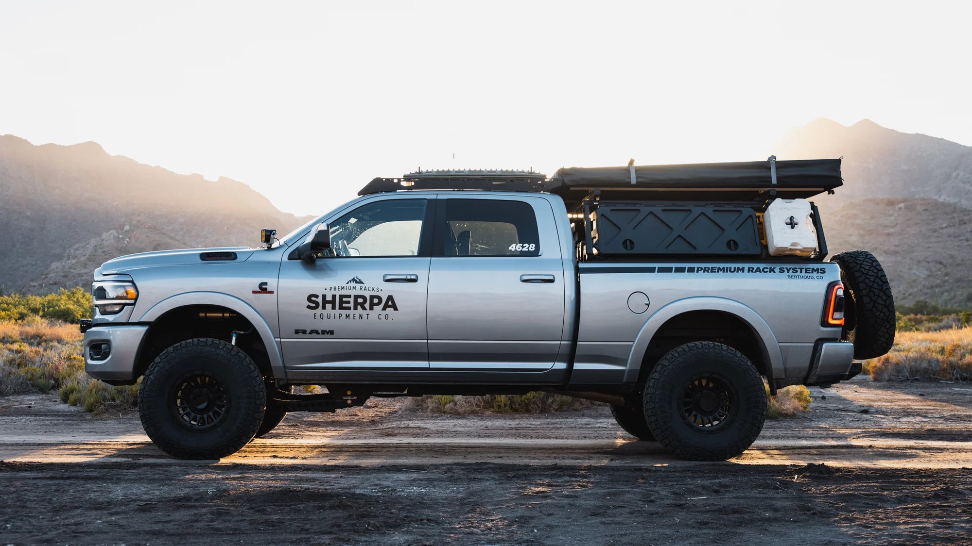 SHERPA EQUIPMENT CO. DIABLO ROOF RACK FOR RAM 2500/3500
