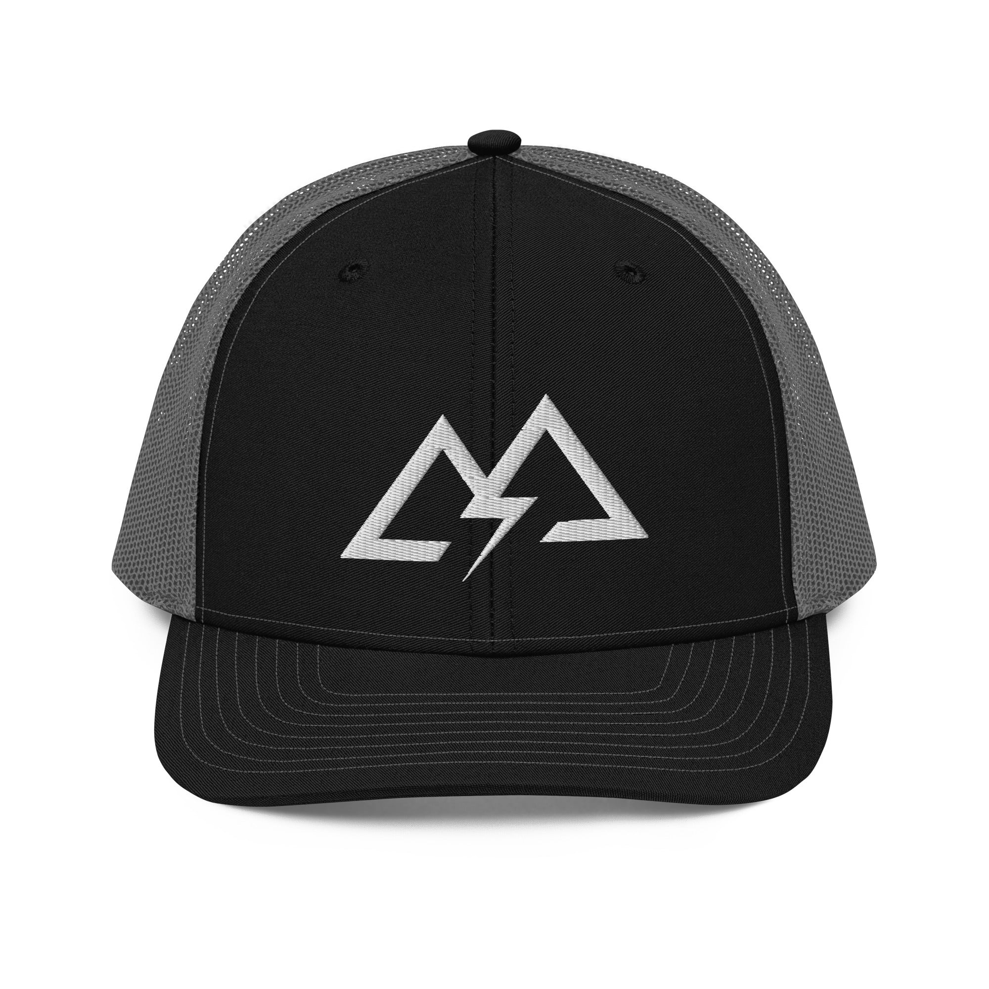 GODZ MFG WHITE LOGO RICHARDSON 112 TRUCKER CAP