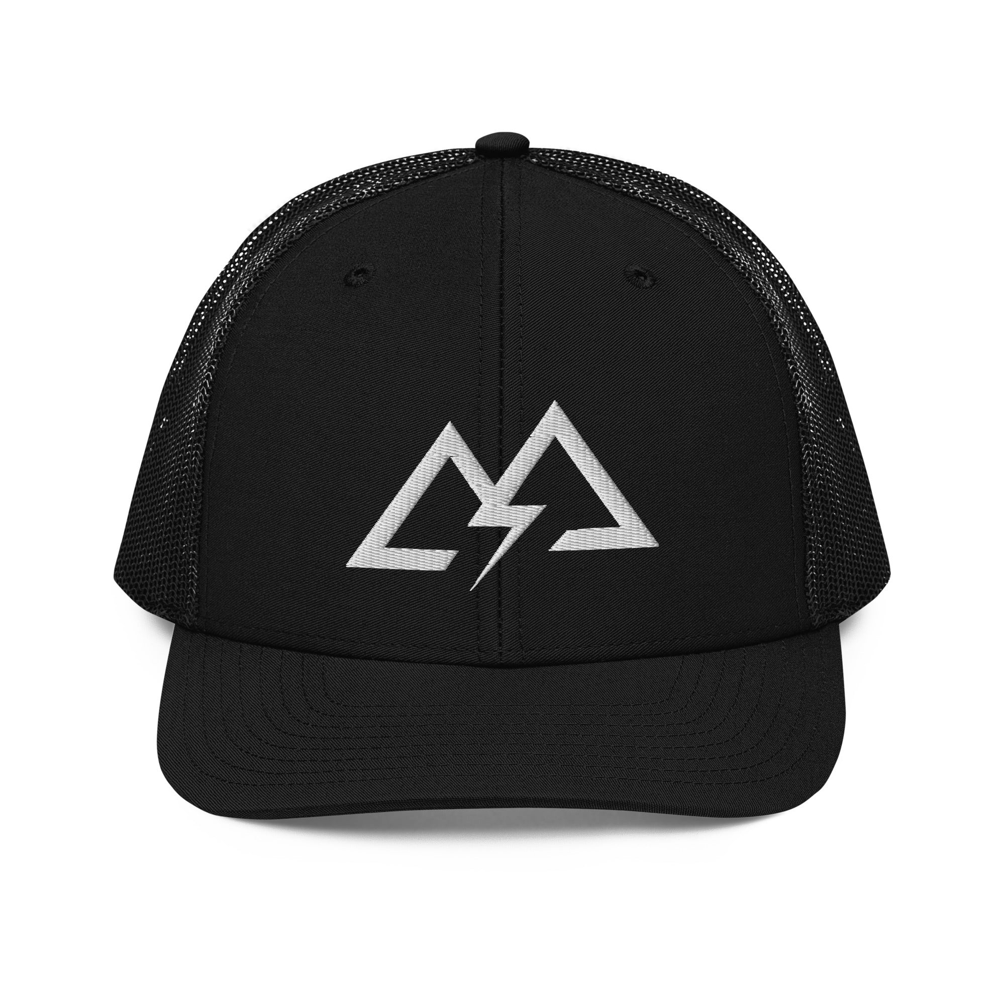 GODZ MFG WHITE LOGO RICHARDSON 112 TRUCKER CAP