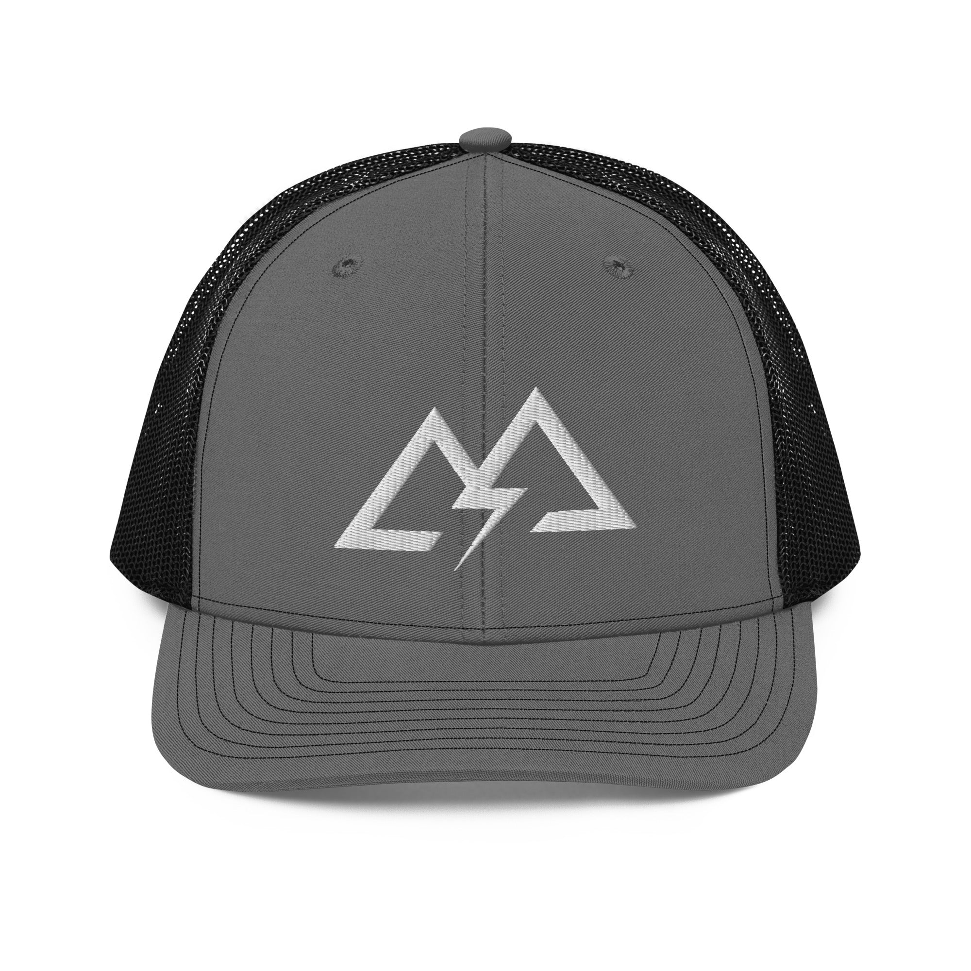 GODZ MFG WHITE LOGO RICHARDSON 112 TRUCKER CAP
