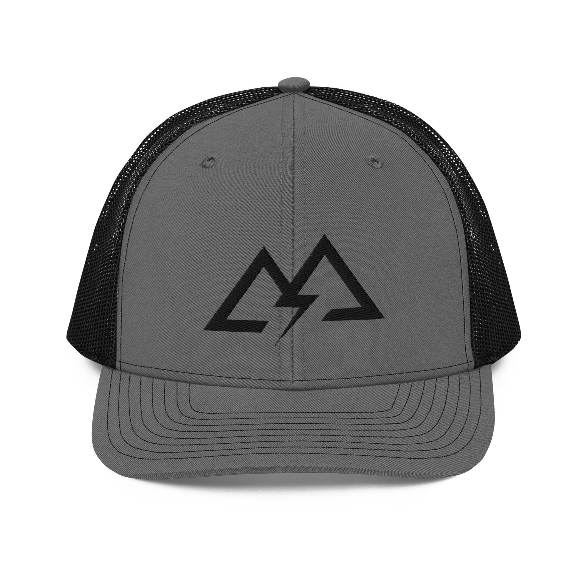 GODZ MFG BLACK LOGO RICHARDSON 112 TRUCKER CAP