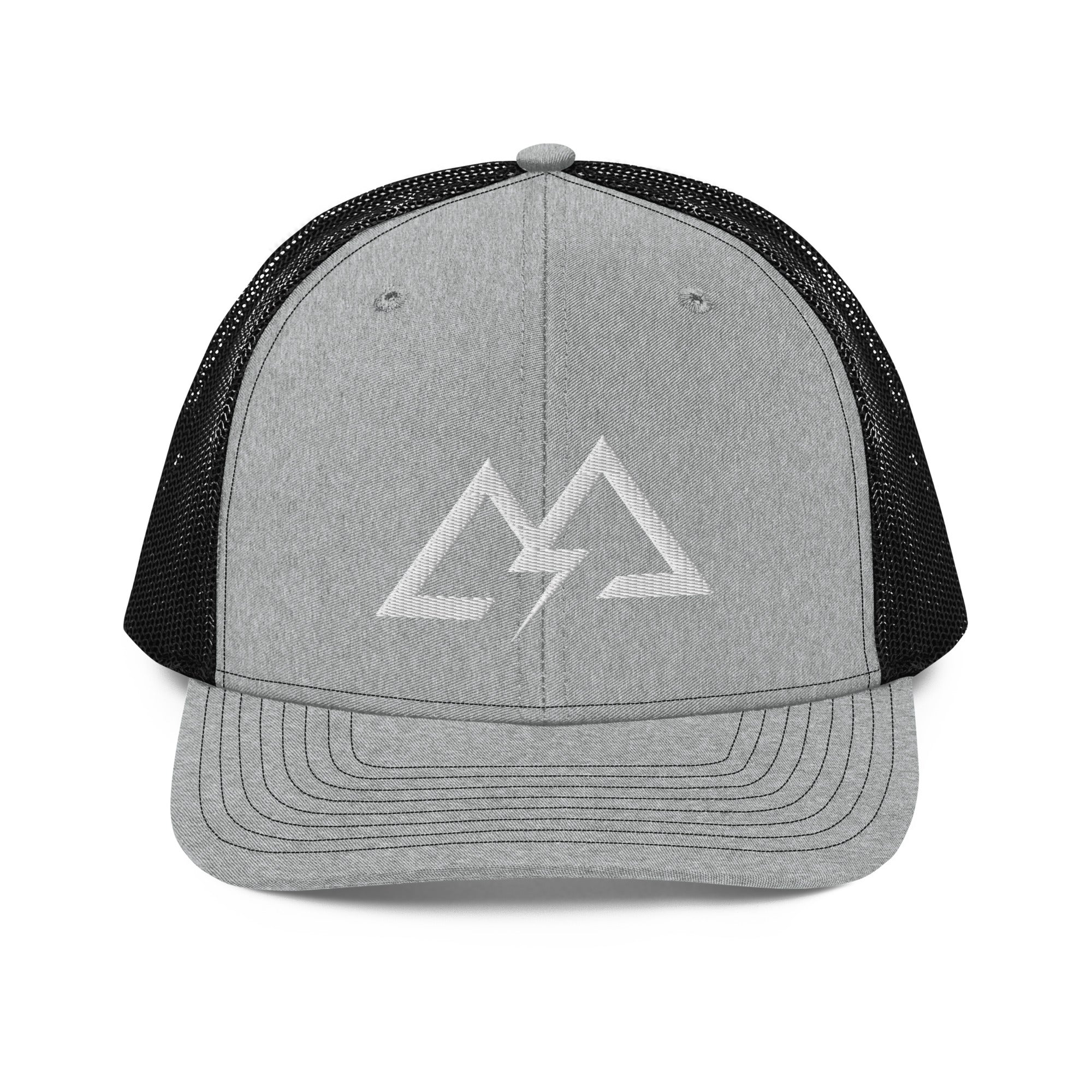 GODZ MFG WHITE LOGO RICHARDSON 112 TRUCKER CAP