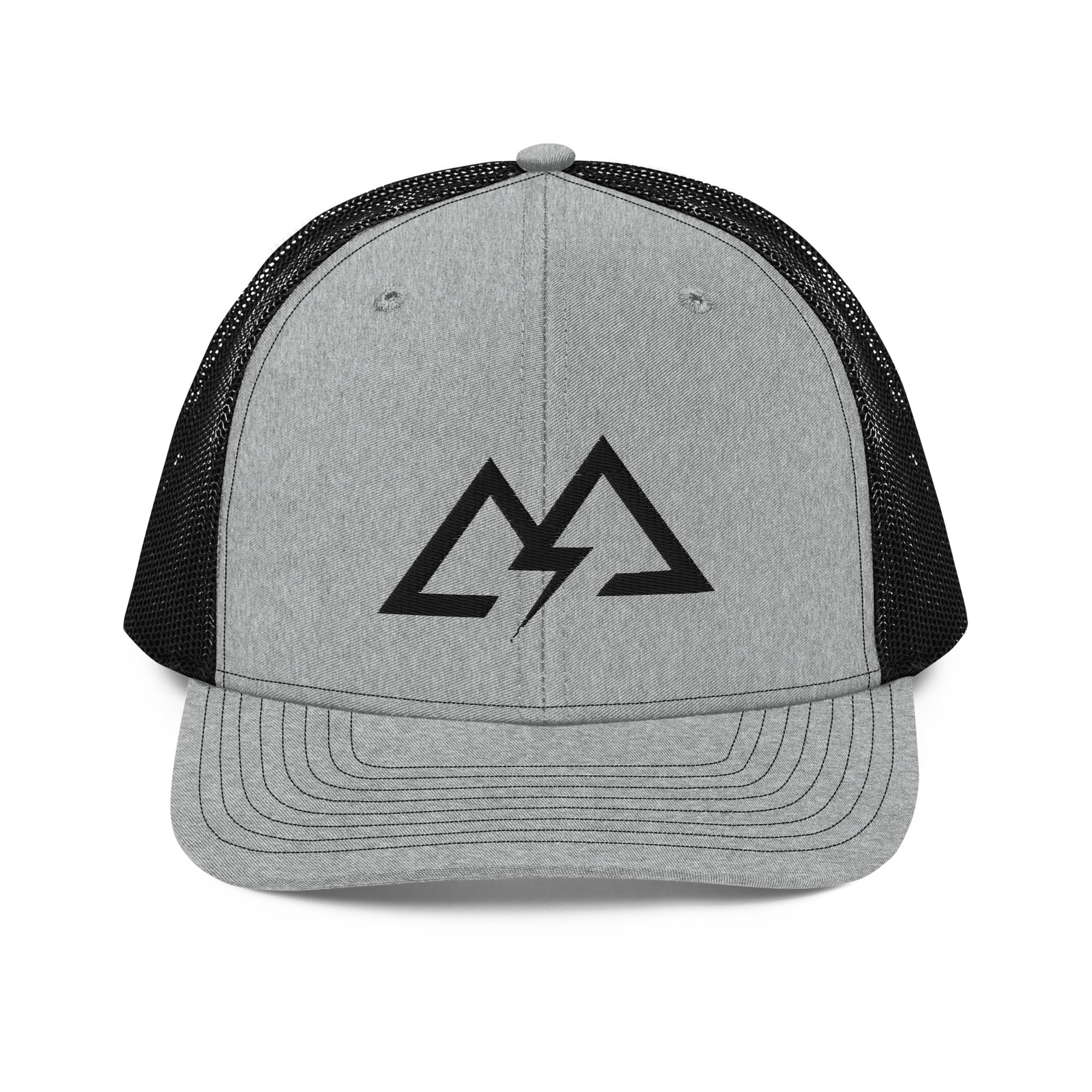 GODZ MFG BLACK LOGO RICHARDSON 112 TRUCKER CAP