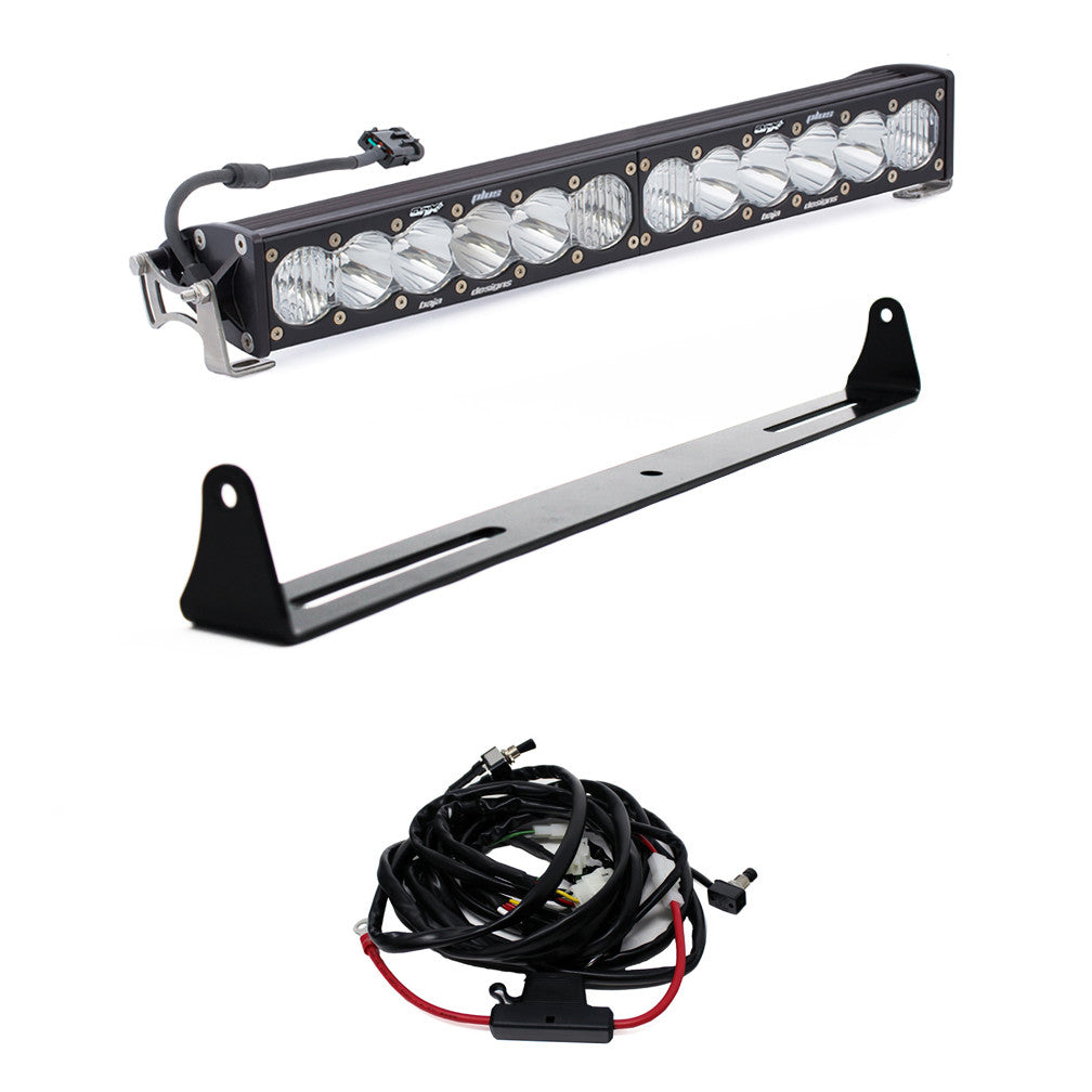 BAJA DESIGNS CHEVY/GMC ONX6+ 20" BUMPER LIGHT BAR KIT – 2007-13 CHEVY/GMC 1500/2500HD/3500HD