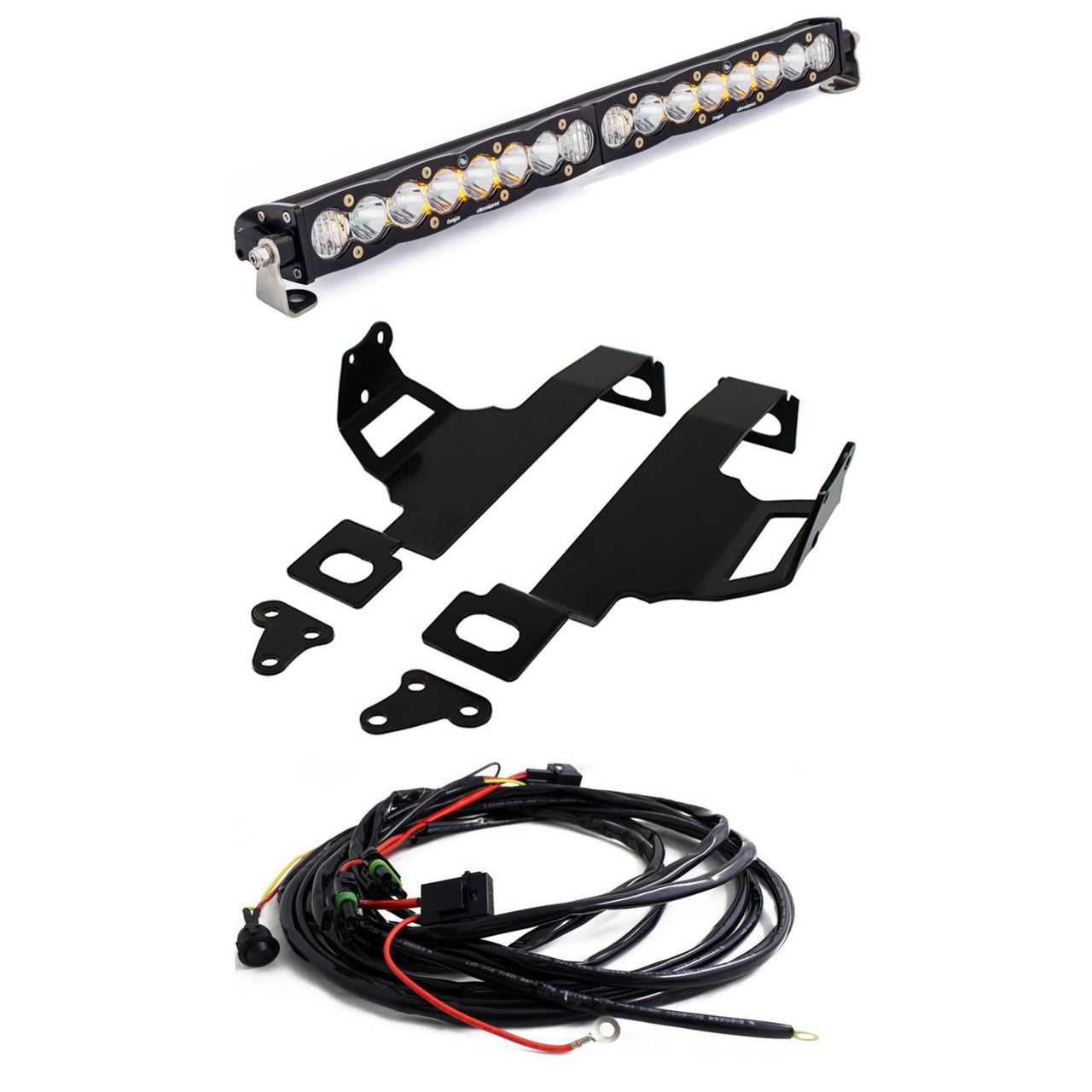 BAJA DESIGNS FORD S8 20" BUMPER LIGHT KIT – FORD 2011-16 F250/350 SUPER DUTY