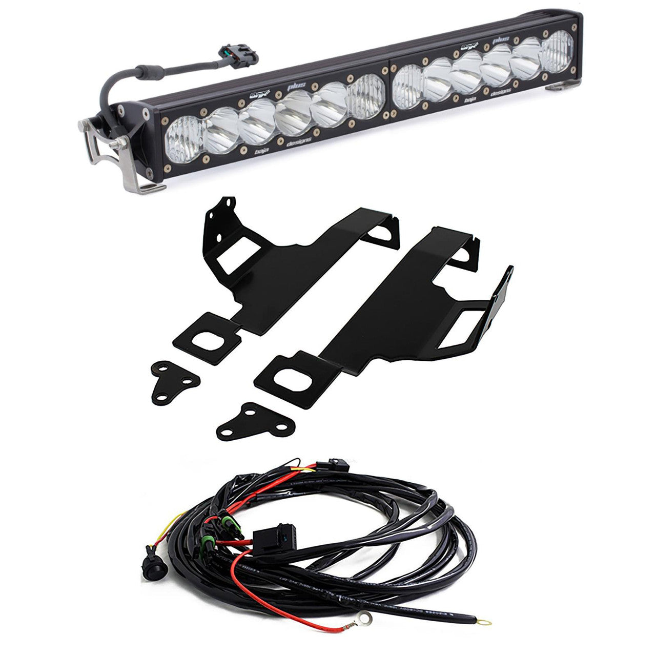 BAJA DESIGNS FORD ONX6+ 20" BUMPER LIGHT KIT – FORD 2011-16 F250/350 SUPER DUTY