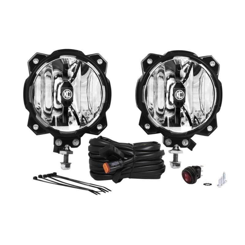 KC HiLites Gravity® LED Pro6 Single Light