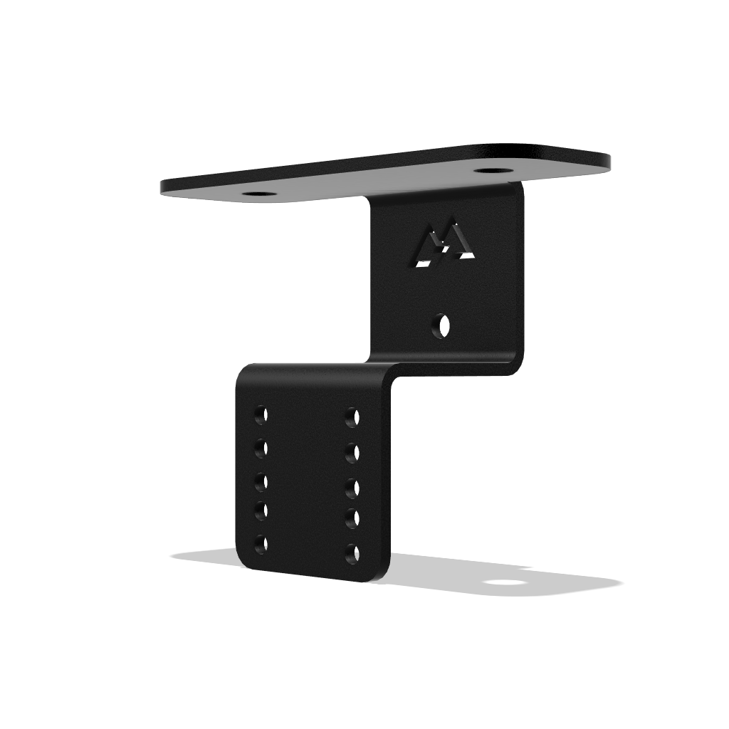 strong, tonneau compatible chase light bracket