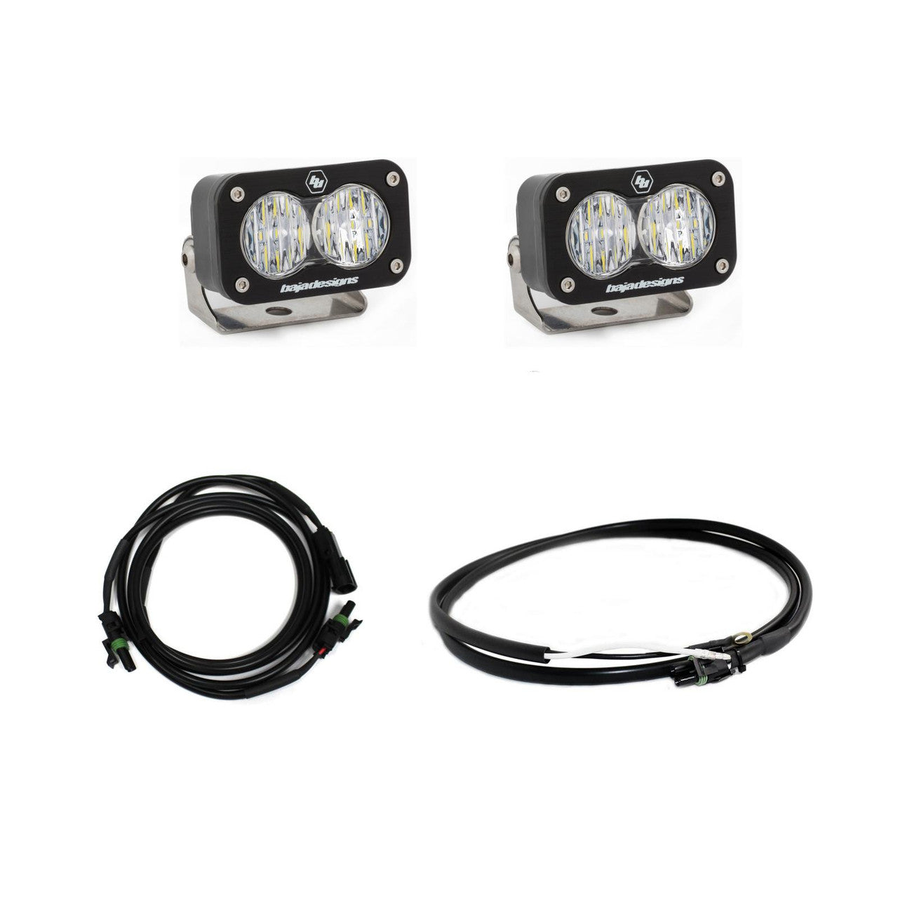 BAJA DESIGNS CHEVY S2 SPORT DUAL REVERSE LIGHT KIT – 2020-24 CHEVY 2500HD/3500HD