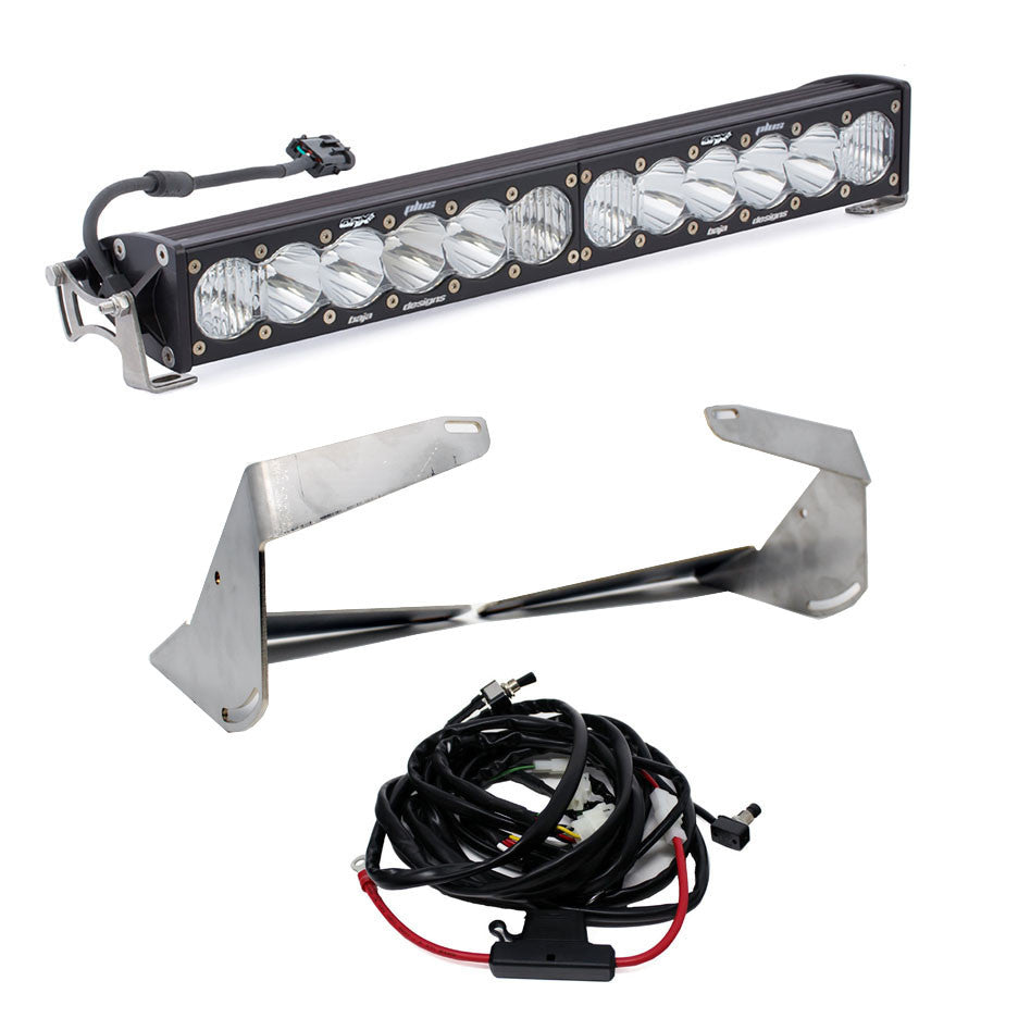 BAJA DESIGNS RAM ONX6+ 20" GRILLE LOWER LIGHT BAR KIT - RAM 2019-24 2500/3500