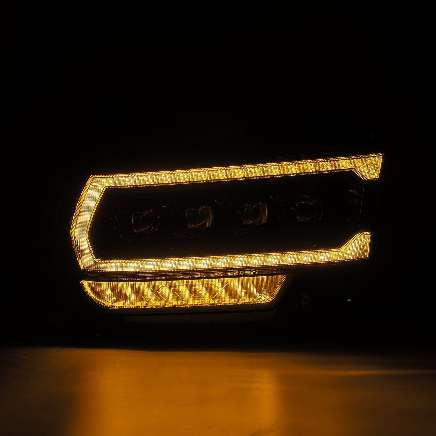 ALPHAREX NOVA LED Projector Headlights Alpha-Black RAM 2019-22 2500/3500