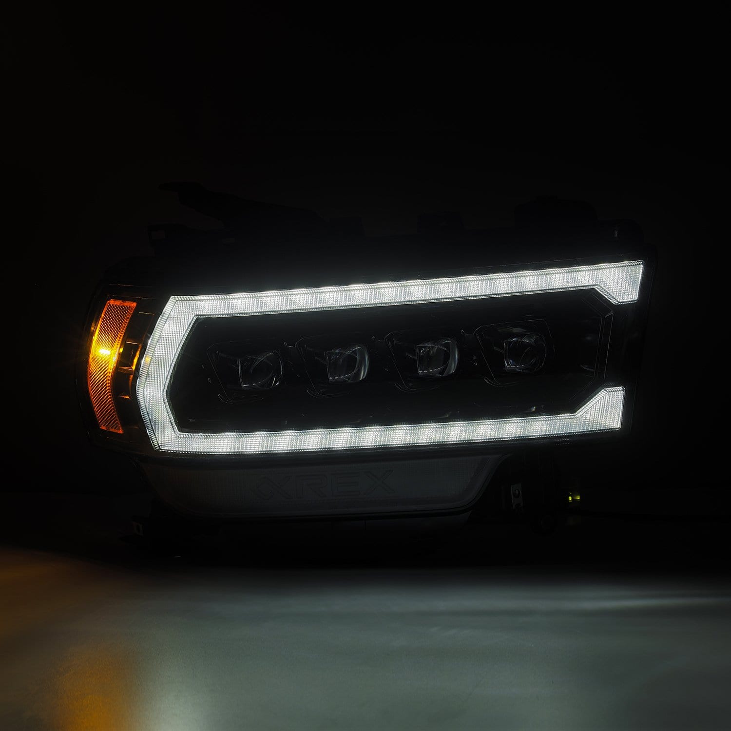 ALPHAREX NOVA LED Projector Headlights Alpha-Black RAM 2019-22 2500/3500