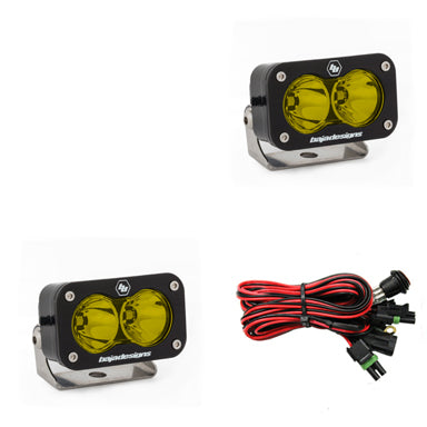 BAJA DESIGNS S2 PRO BLACK LED AUXILIARY LIGHT POD - UNIVERSAL