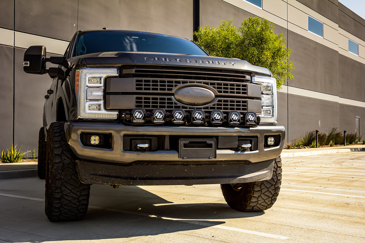 BAJA DESIGNS FORD XL LINKABLE BUMPER LIGHT KIT – FORD 2017-22 F250/350 SUPER DUTY