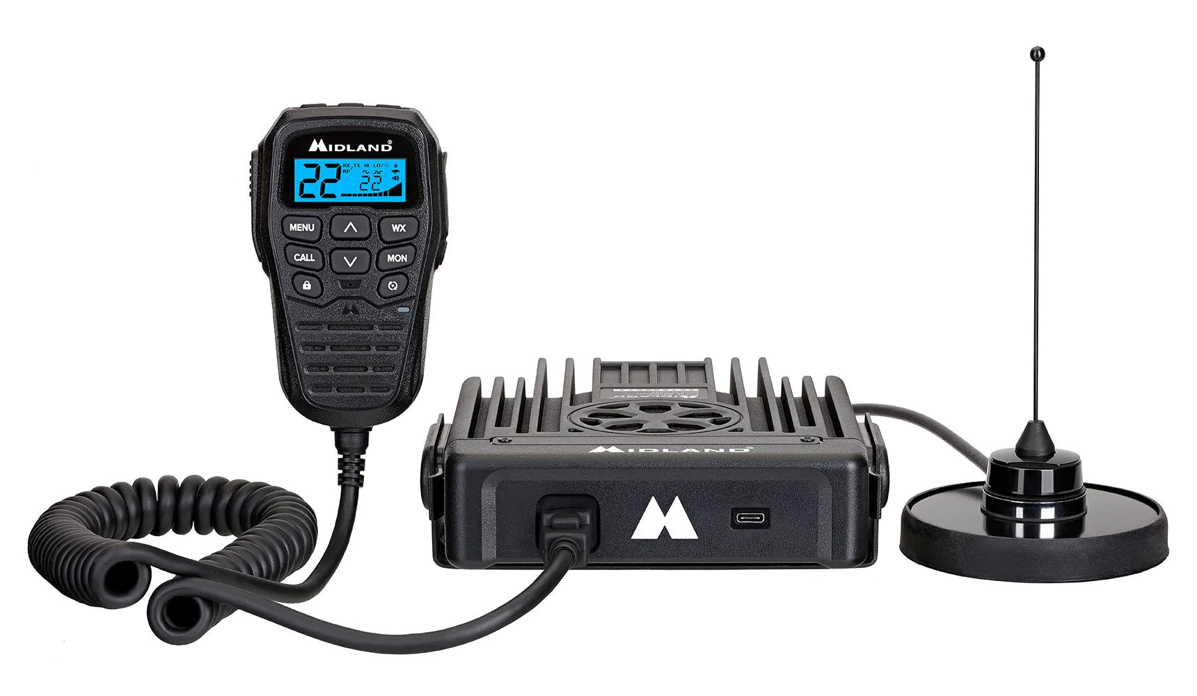 MIDLAND MXT575 MICROMOBILE®TWO-WAY RADIO