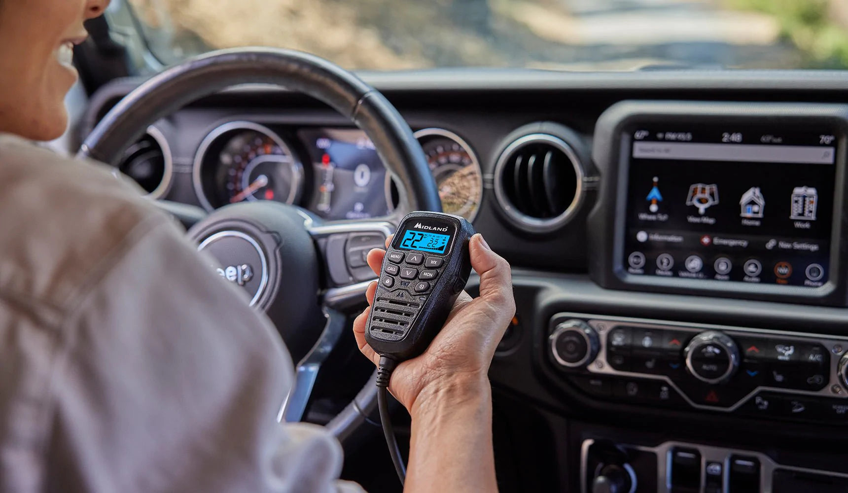 MIDLAND MXT575 MICROMOBILE®TWO-WAY RADIO