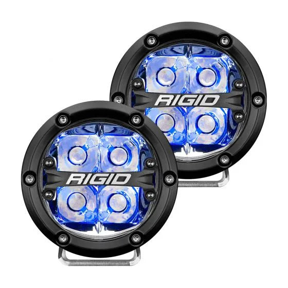 RIGID 360-SERIES 4 INCH LED OFF-ROAD SPOT OPTIC (PAIR)